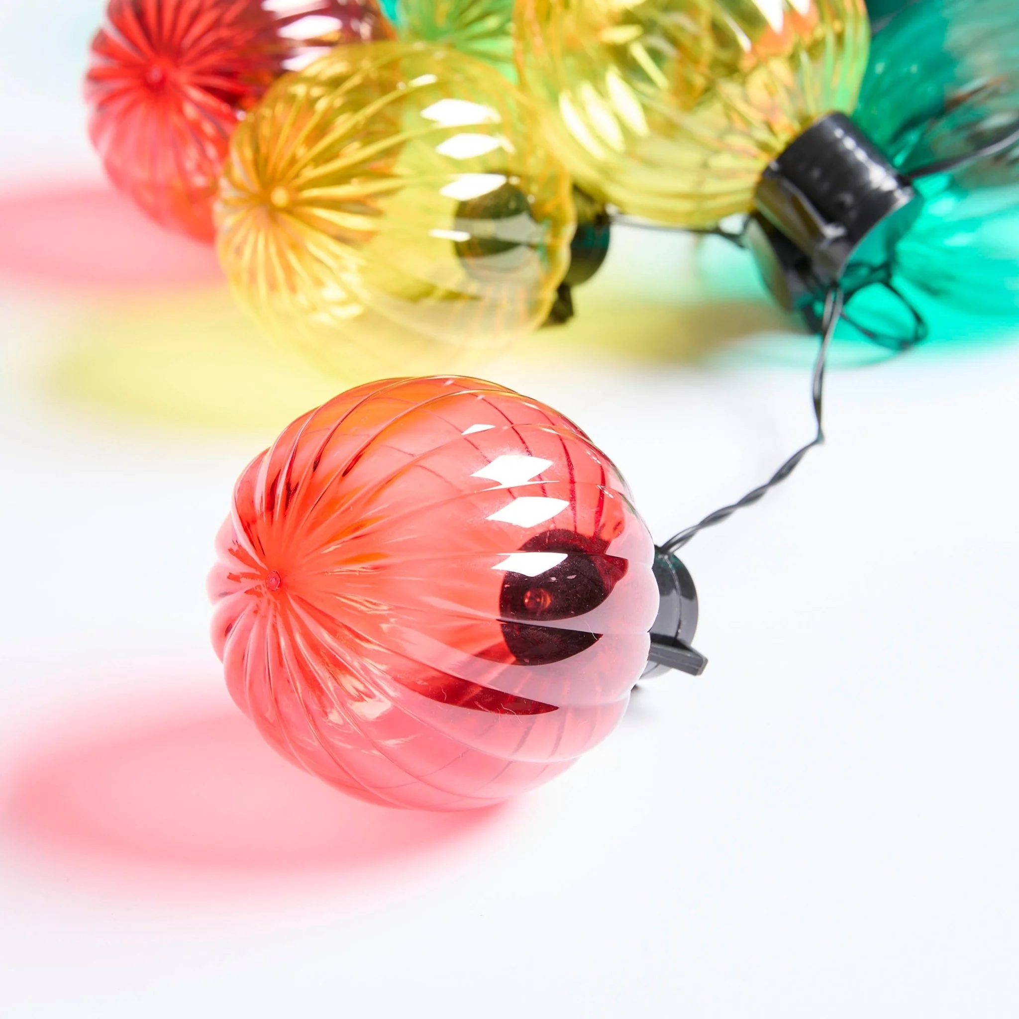 10 Indoor/Outdoor Fiesta Colourful String Lights (Battery Powered) - Multicoloured - Image 4