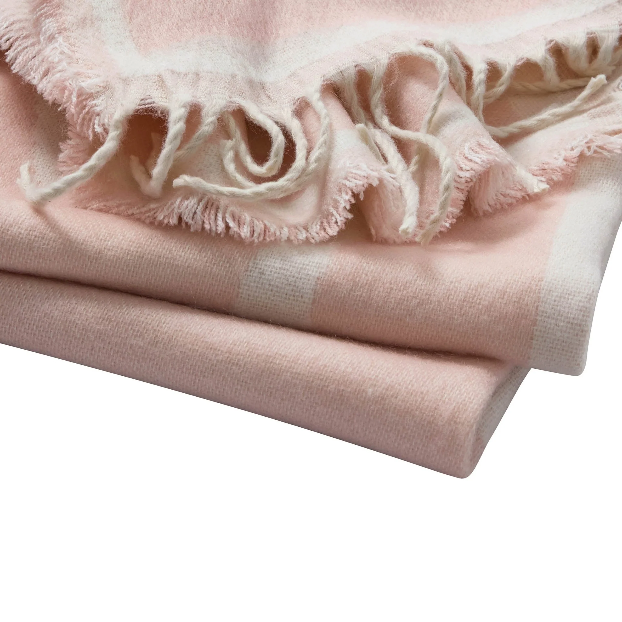Abstract Floral Throw - Pink Sand - Image 2