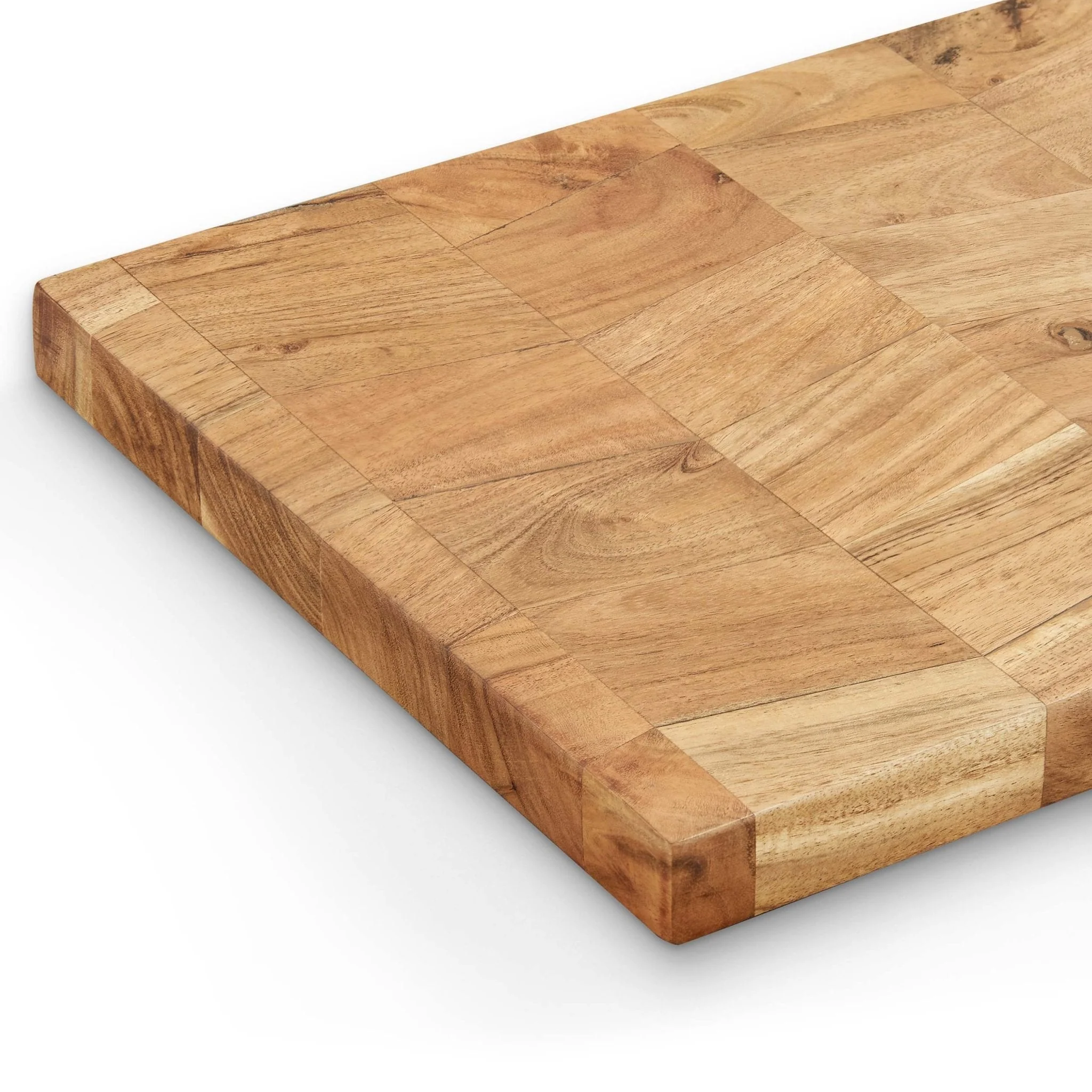 Acacia Block Chopping Board - Natural - Image 2
