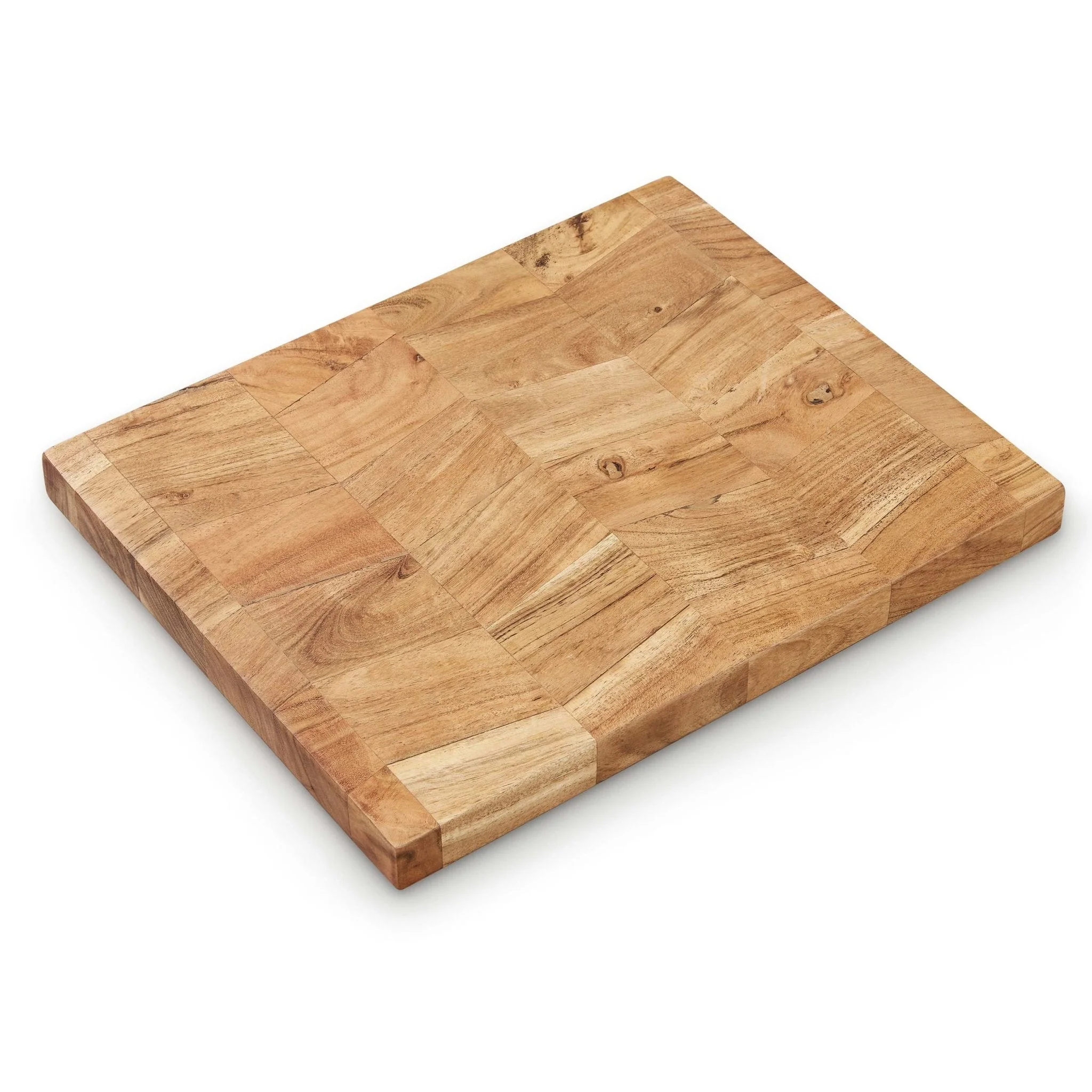 Acacia Block Chopping Board - Natural - Image 3
