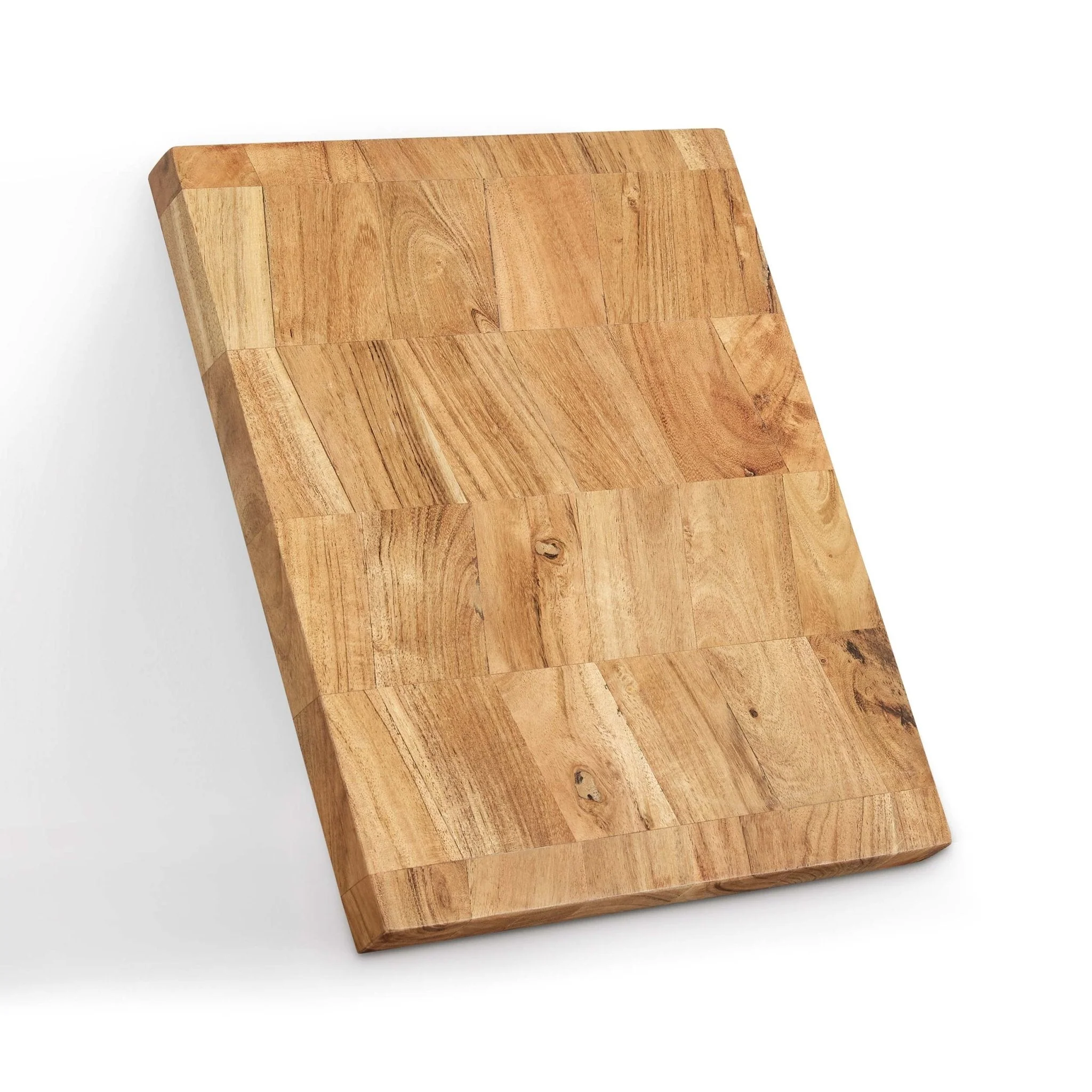 Acacia Block Chopping Board - Natural - Image 4