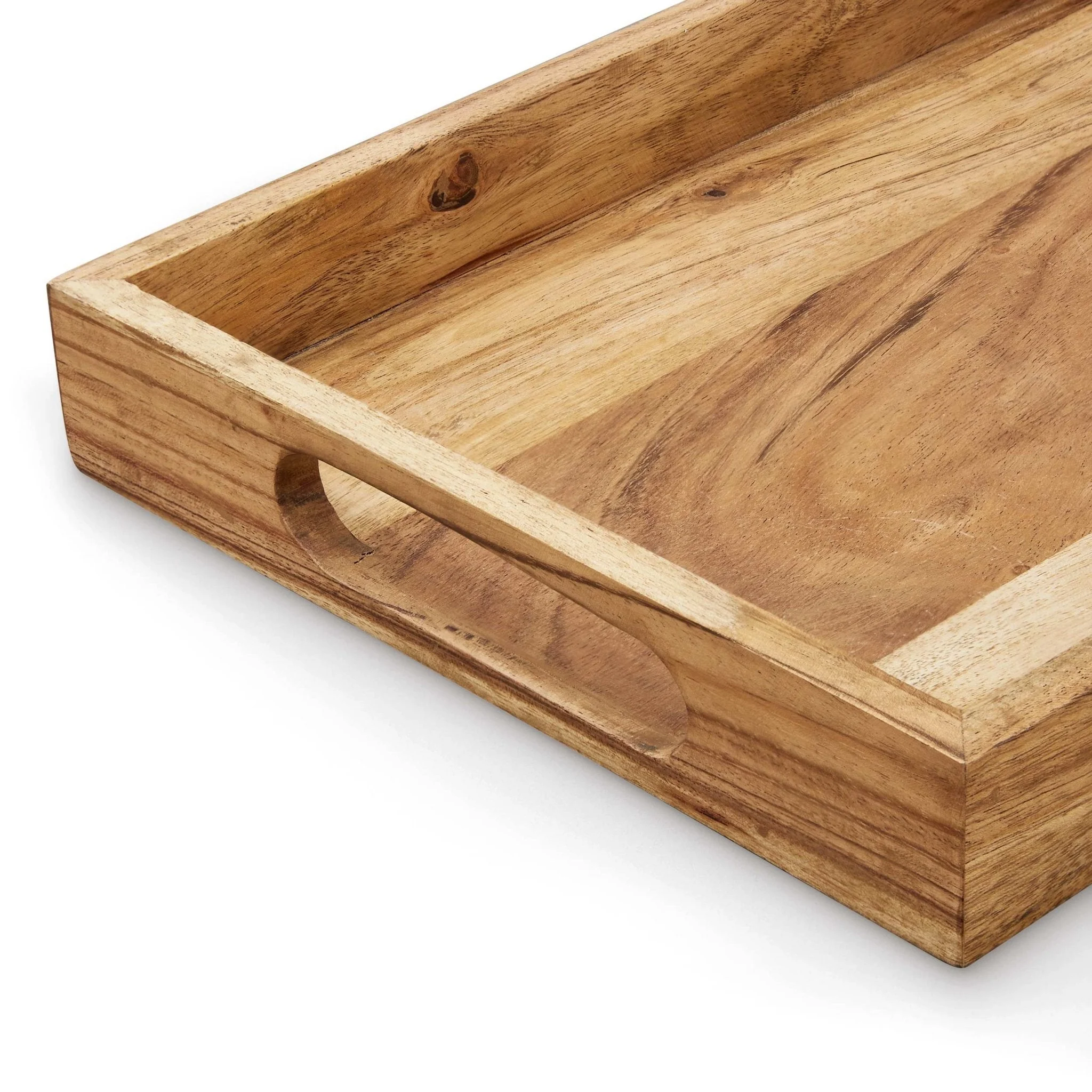 Acacia Breakfast Tray - Natural - Image 3
