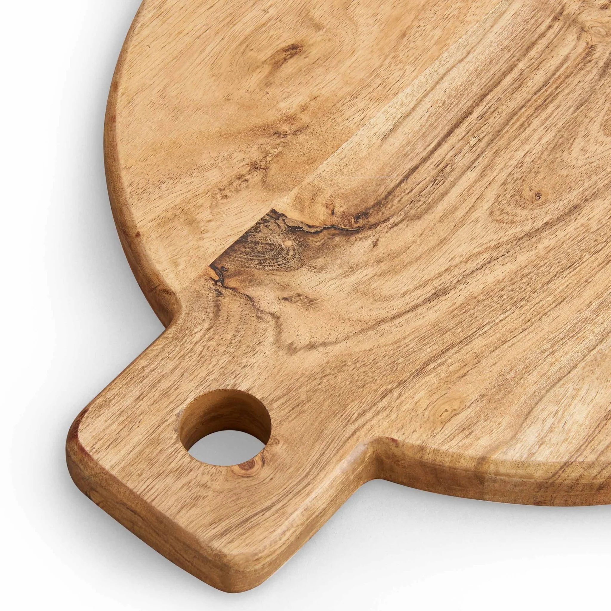 Acacia Circle Chopping Board - Natural - Image 3