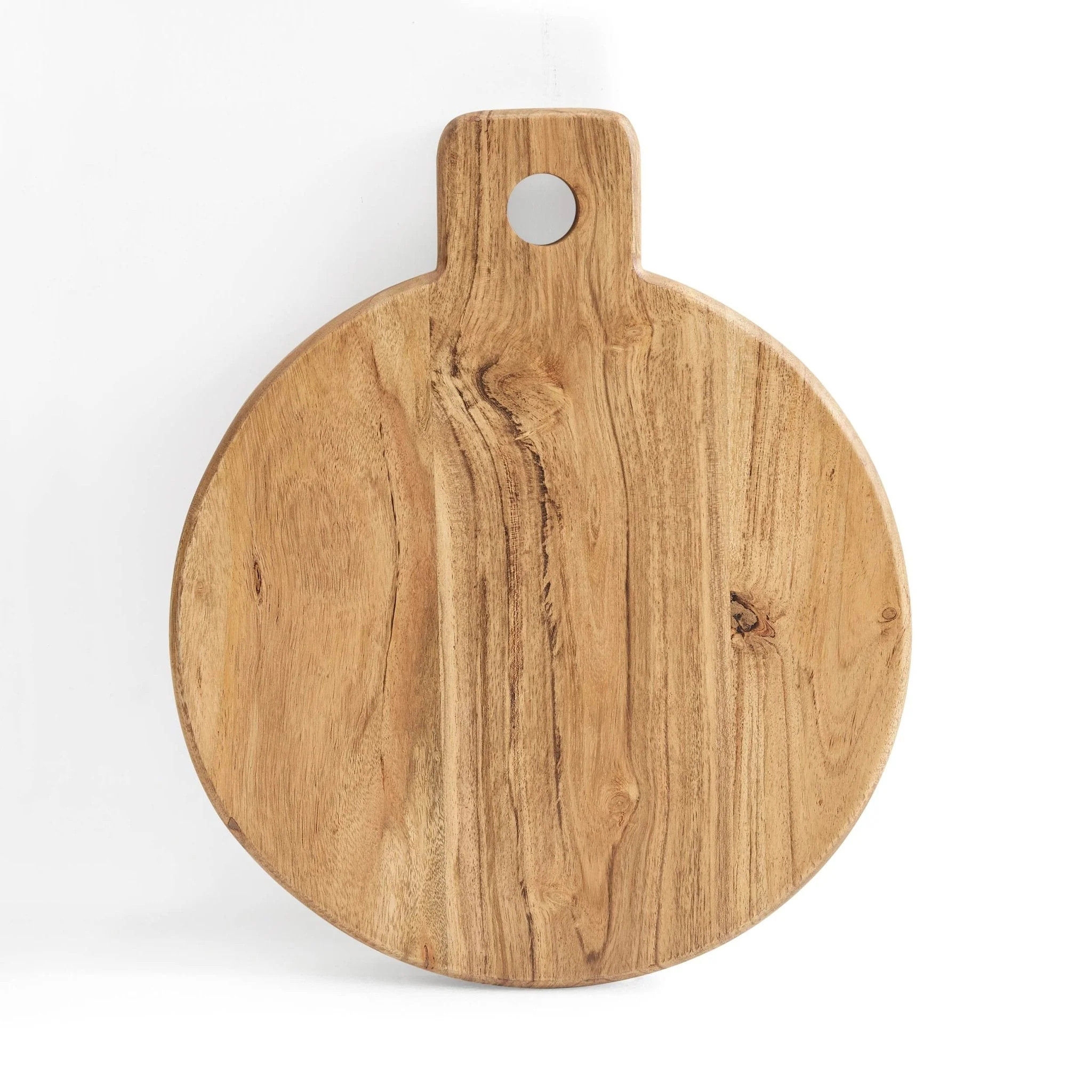 Acacia Circle Chopping Board - Natural - Image 4