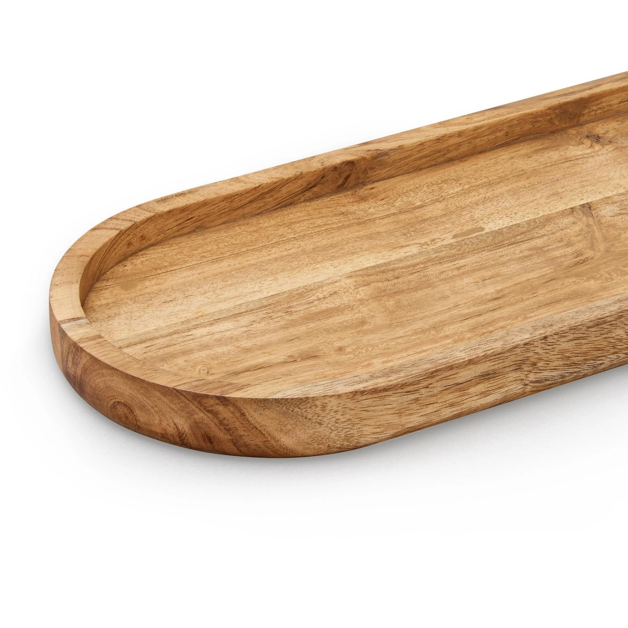 Acacia Storage Tray - Natural - Image 2
