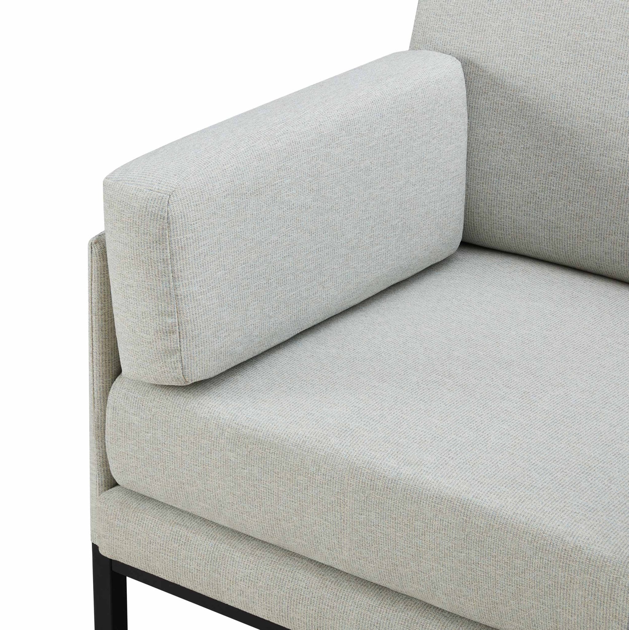 Ada Accent Chair - Blue Stripe - Image 6