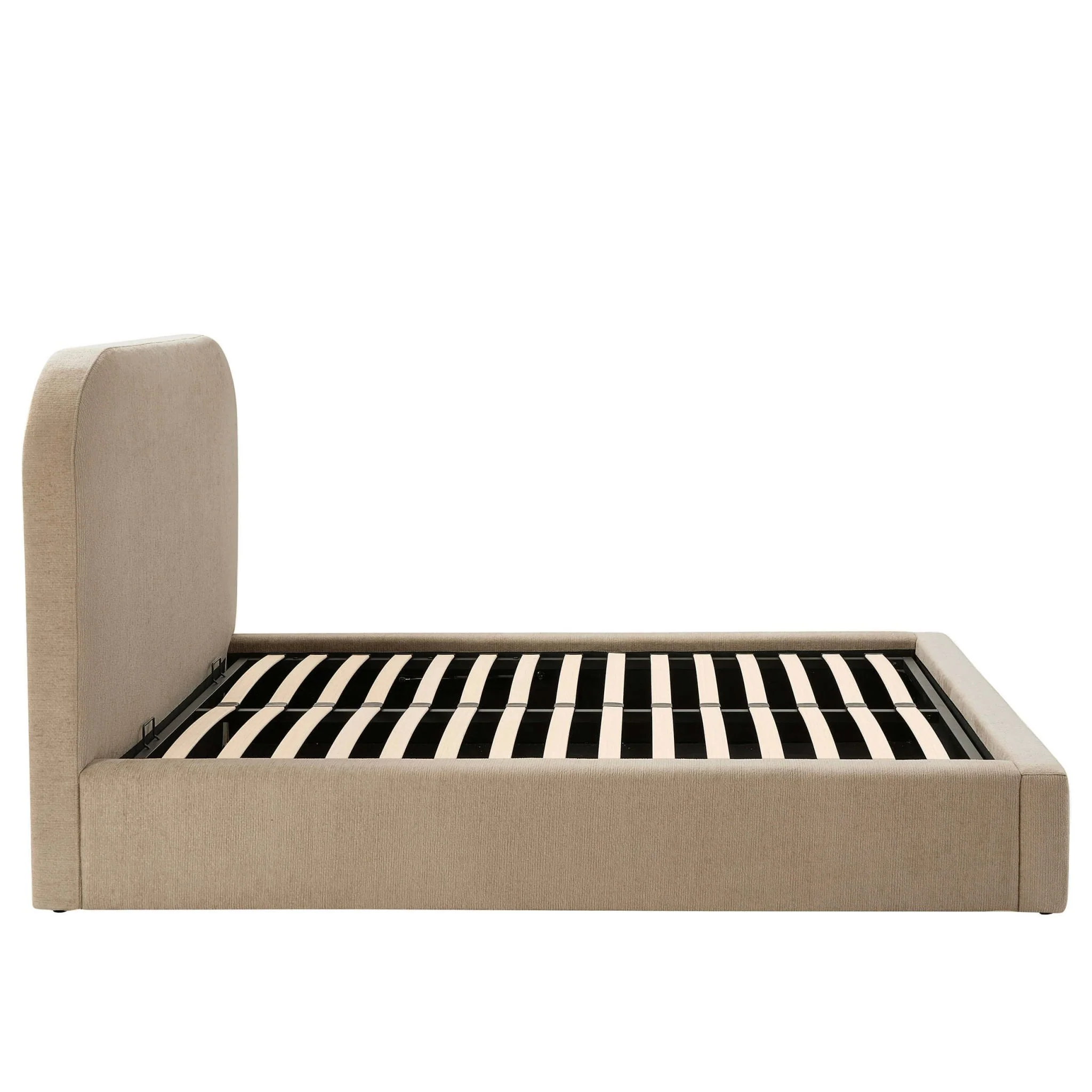 Aintree Ottoman Storage Bed - Textured Oatmeal - Image 11