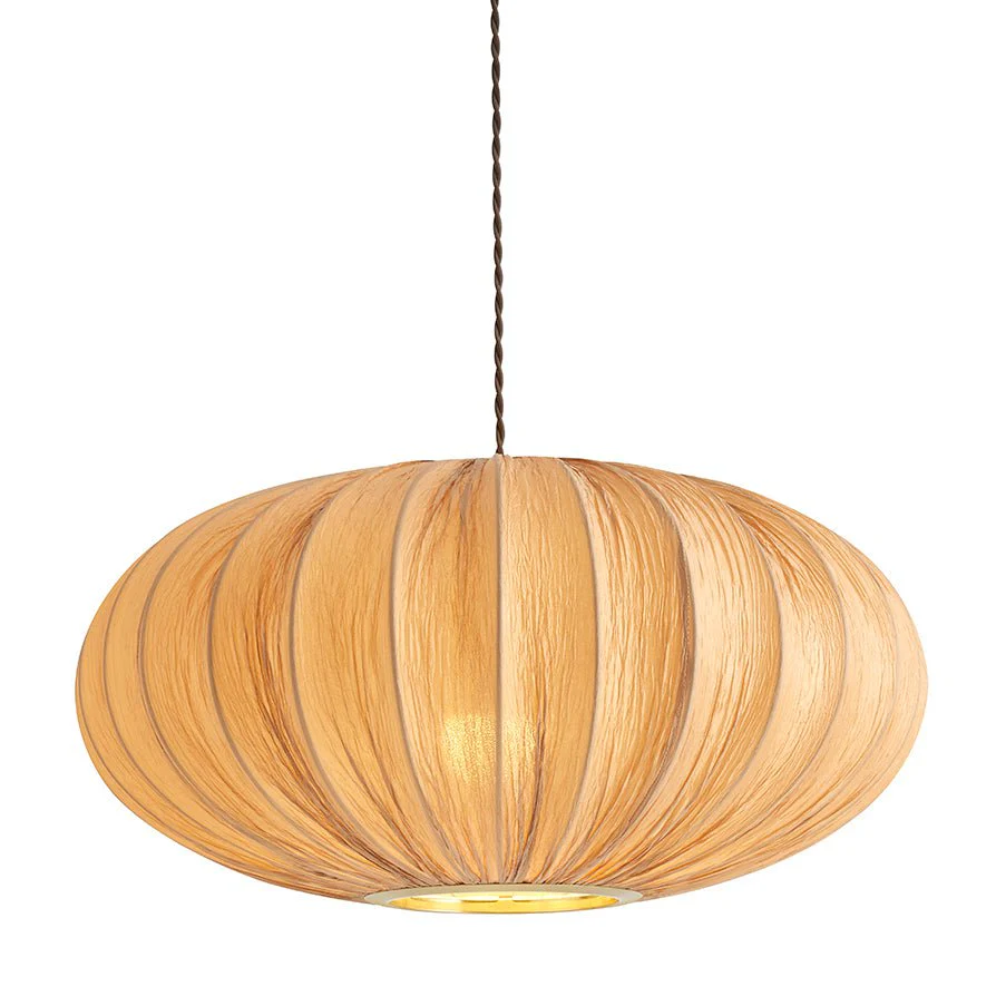Akari Origami Easy-Fit Ceiling Light Shade - Natural - Image 3