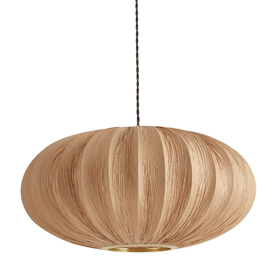 Akari Origami Easy-Fit Ceiling Light Shade - Natural - Image 4