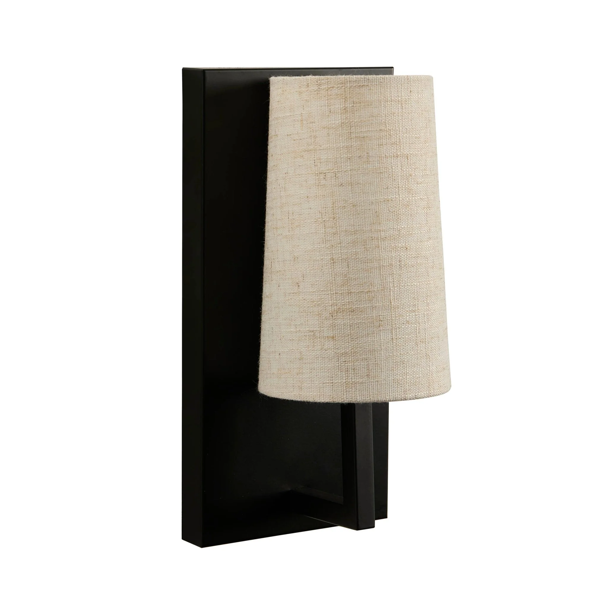 Alban LED Rechargeable Wall Light - Black - Image 3