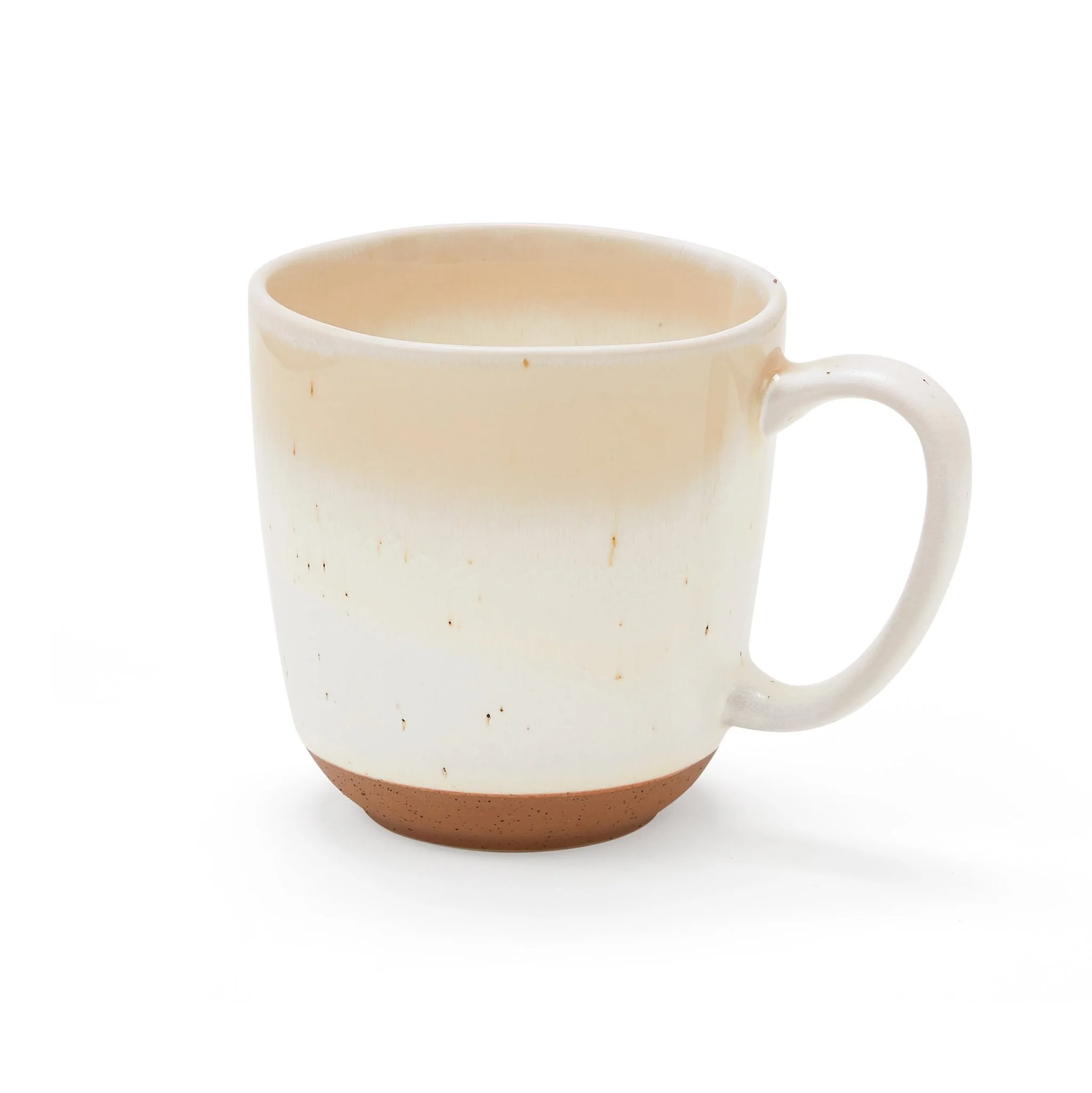 Alfredo Speckled Stoneware Set of 2 Mugs - Natural - Image 3