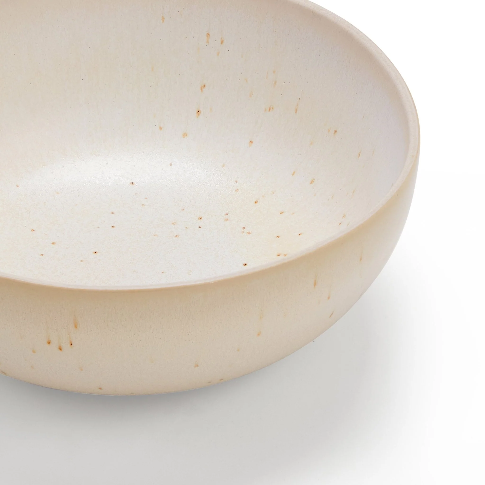Alfredo Speckled Stoneware Set of 4 Cereal Bowls - Natural - Image 5