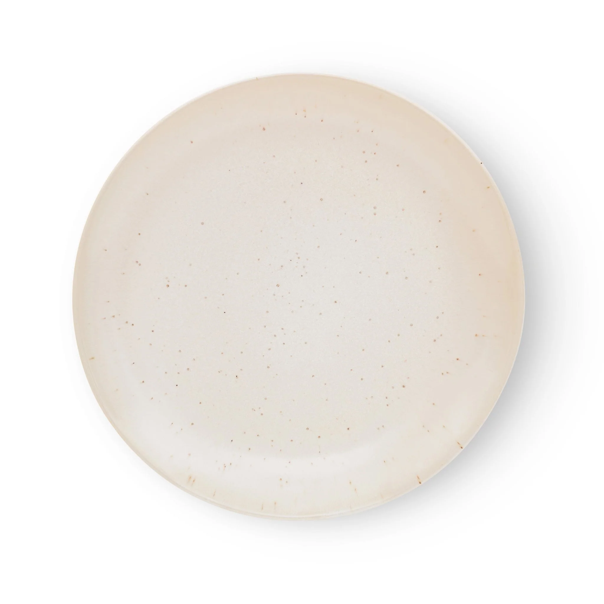 Alfredo Speckled Stoneware Set of 4 Dinner Plates - Natural - Image 4