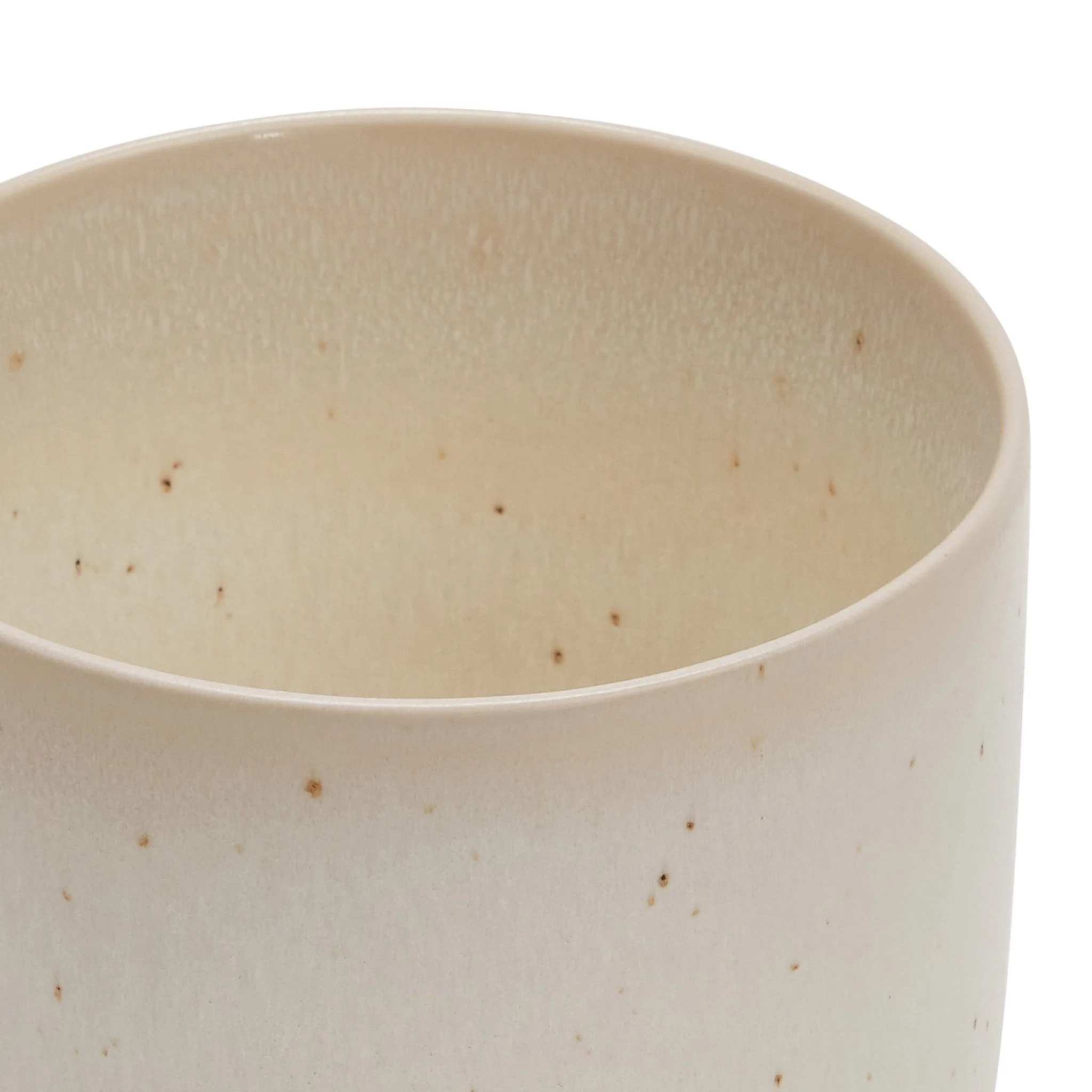 Alfredo Speckled Stoneware Utensil Holder - Natural - Image 5