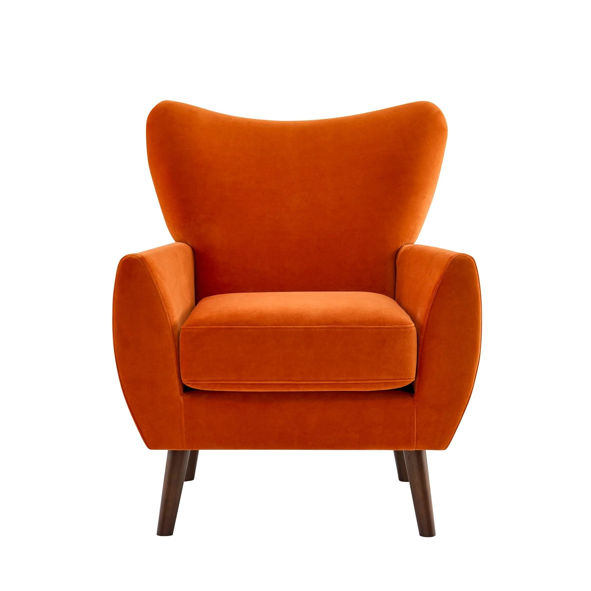 Alia Accent Chair - Bright Orange - Image 2