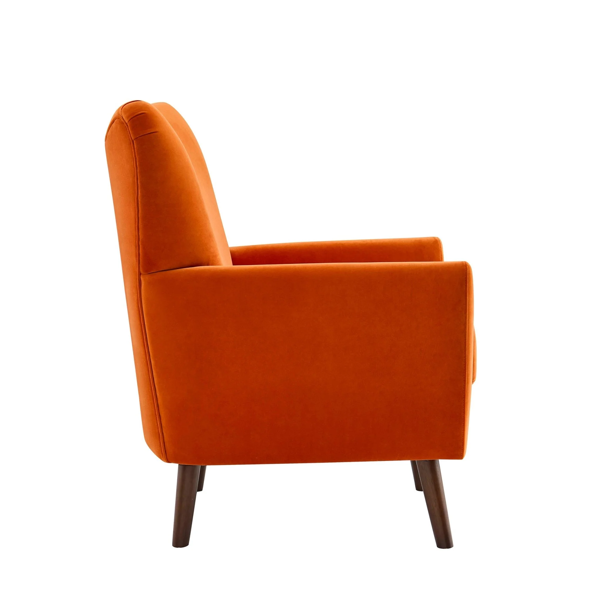 Alia Accent Chair - Bright Orange - Image 4