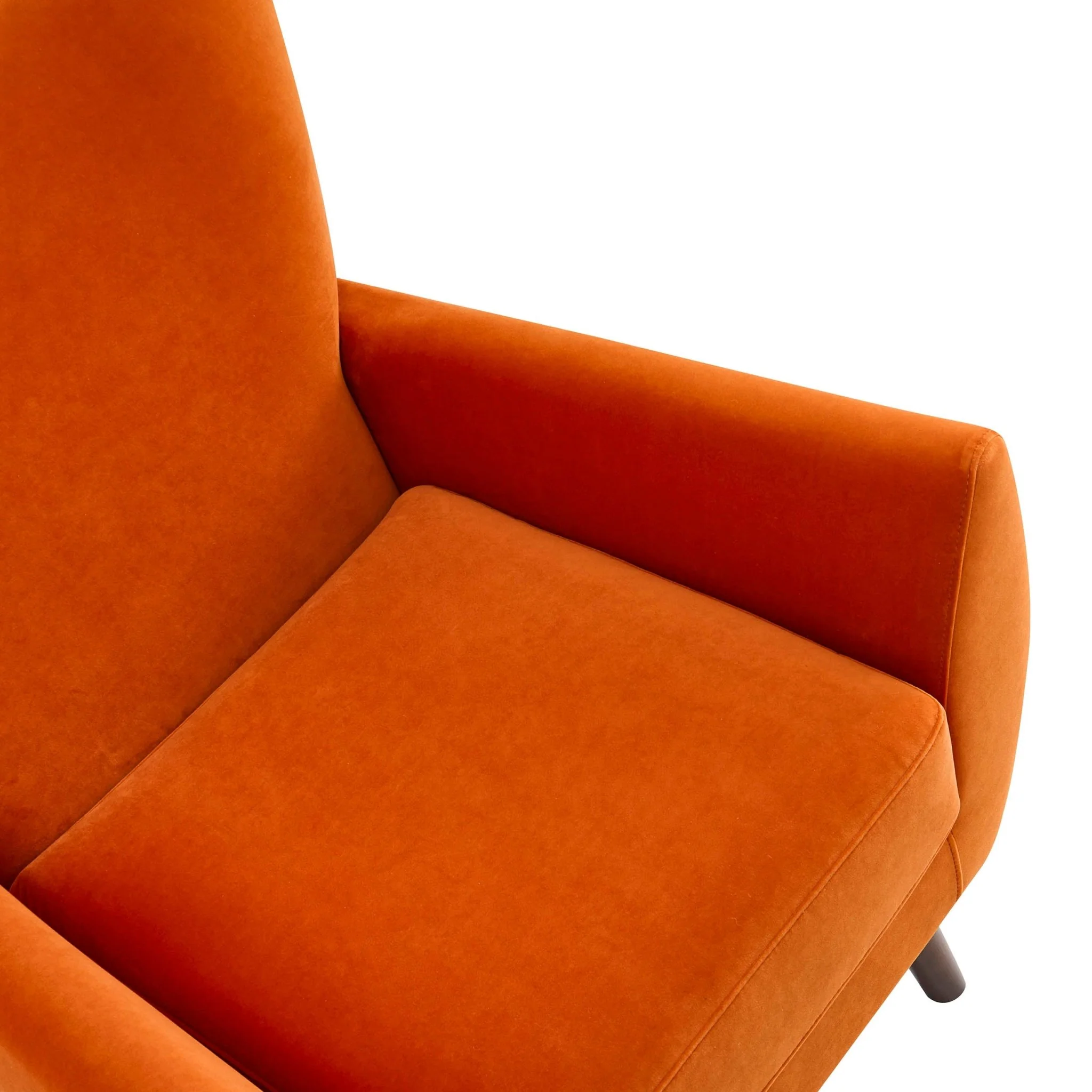 Alia Accent Chair - Bright Orange - Image 6