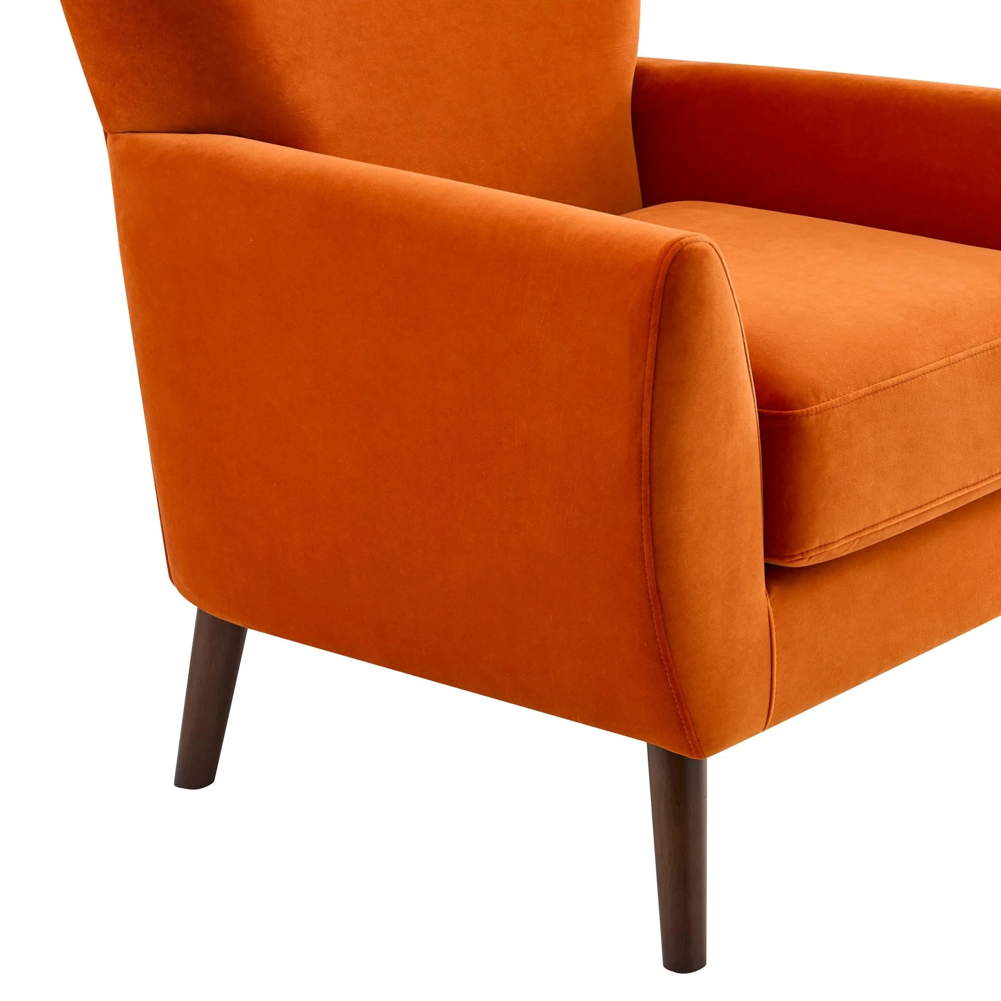 Alia Accent Chair - Bright Orange - Image 7