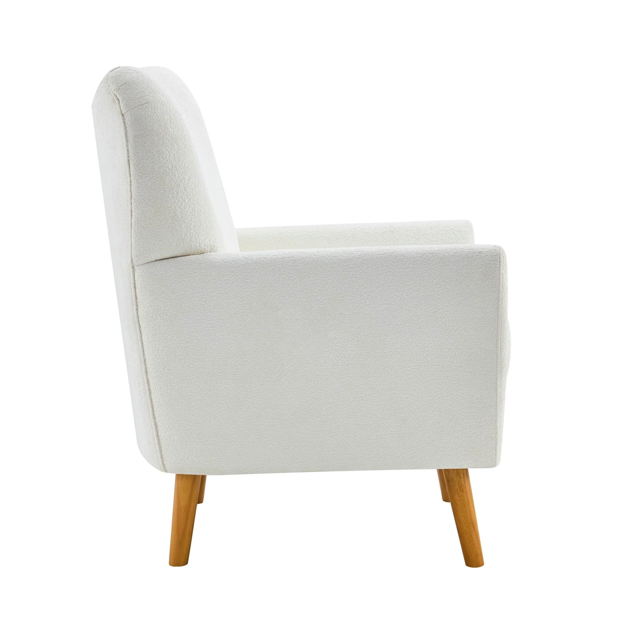 Alia Accent Chair - Chenille Ecru - Image 4