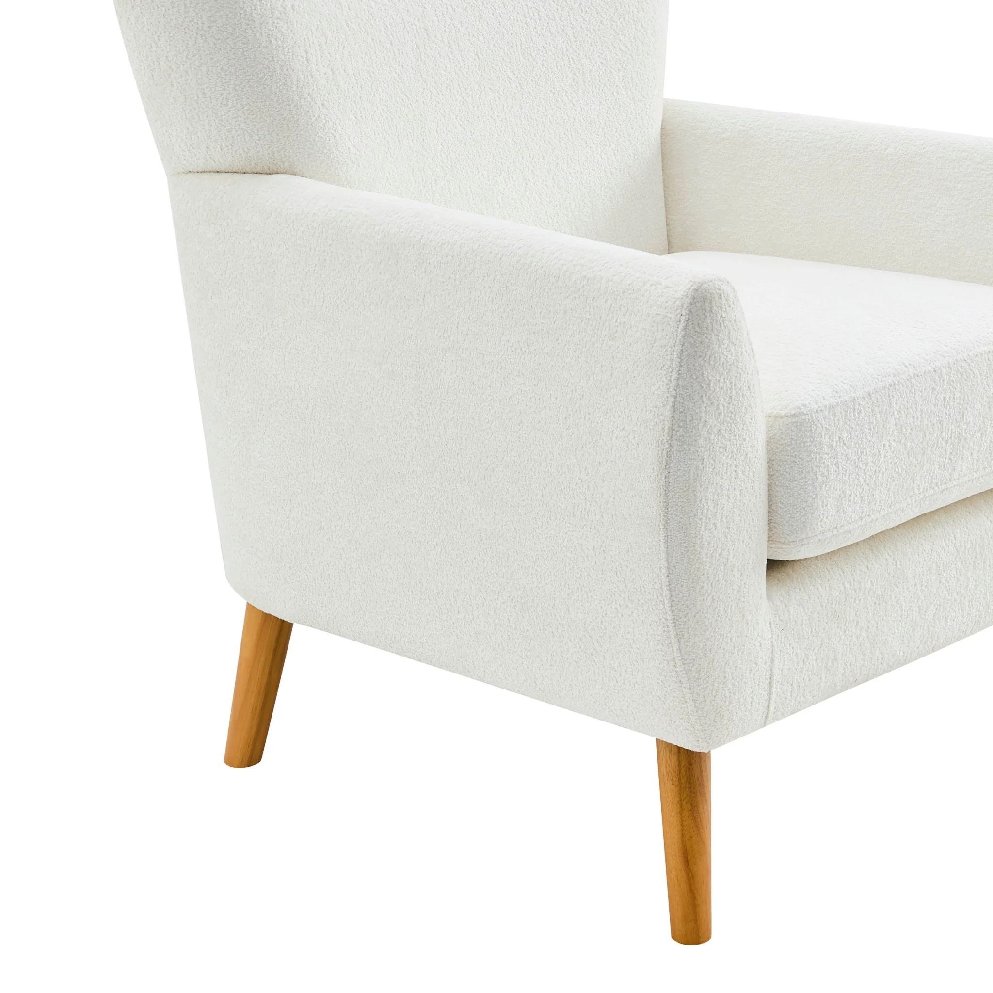 Alia Accent Chair - Chenille Ecru - Image 7