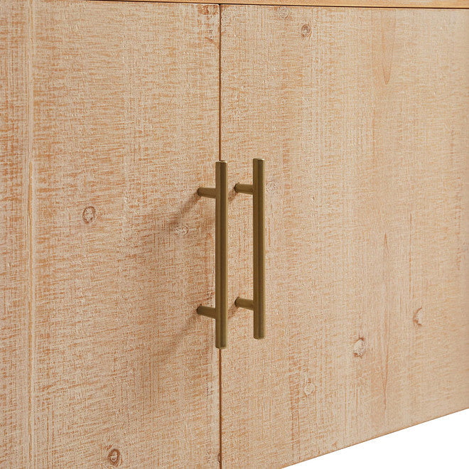 Alora 4 Door Sideboard - Washed Wood - Image 7