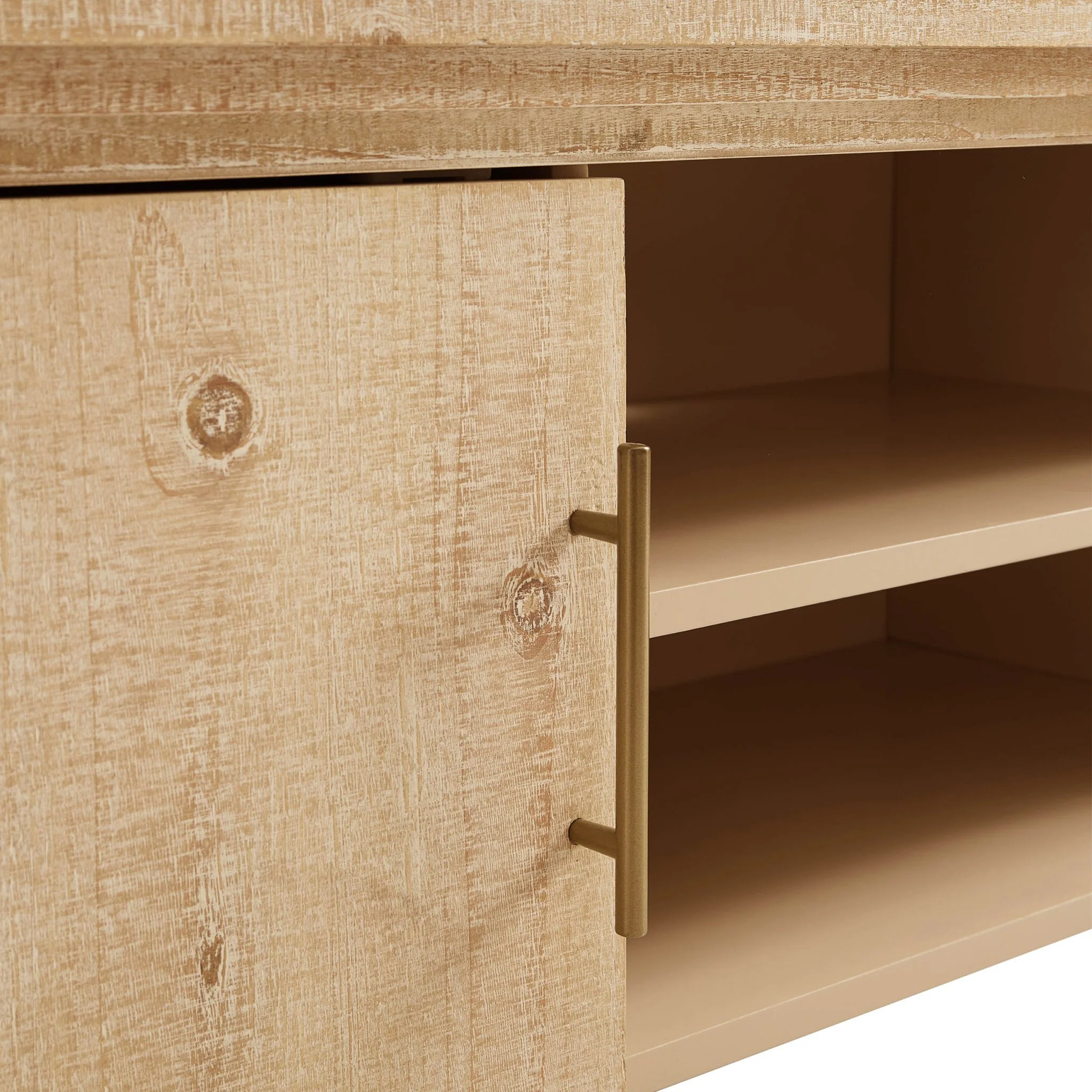 Alora Tv Unit for TVs up to 60"- Washed Wood - Image 6