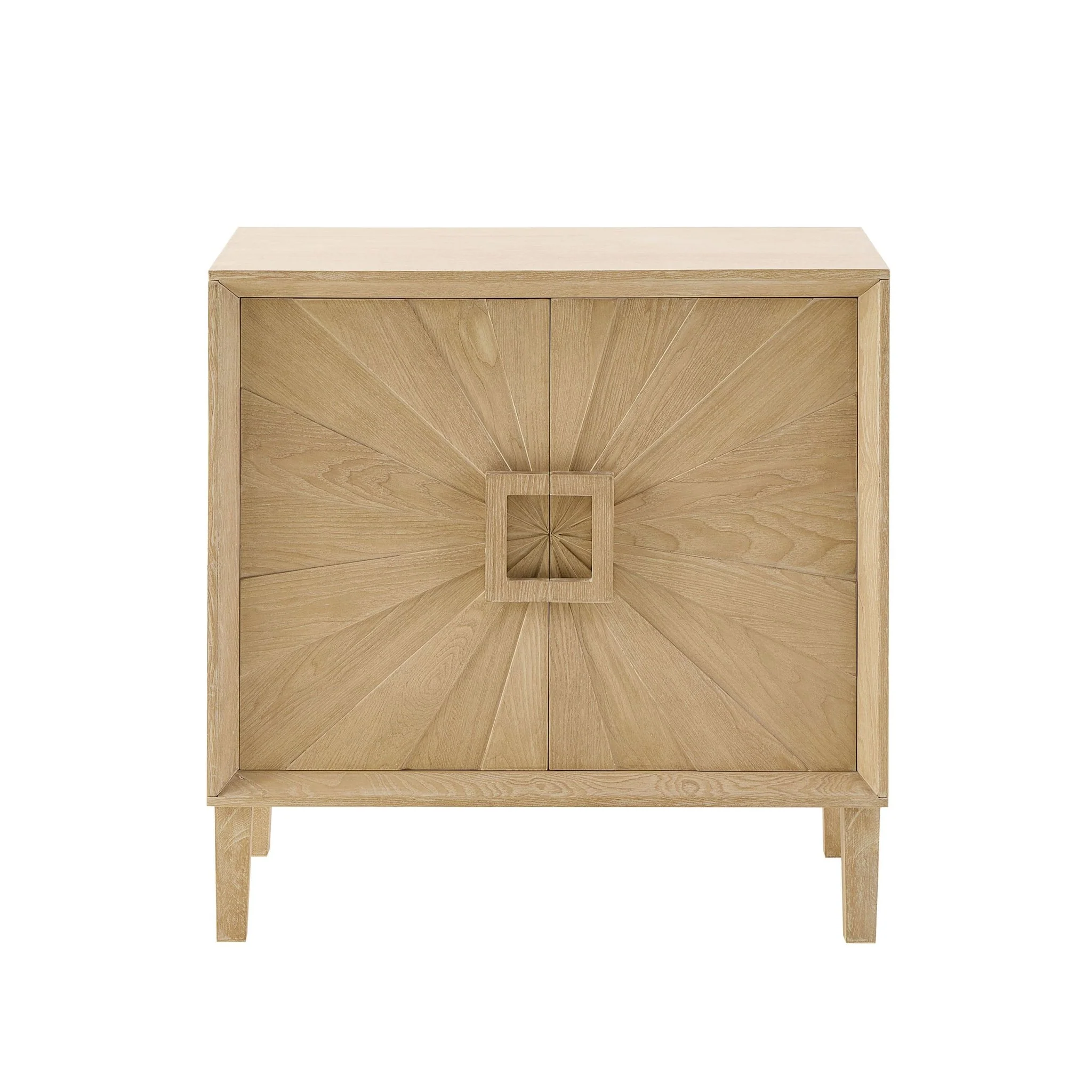 Amaya Ash 2 Door Sideboard - Light Wood - Image 3