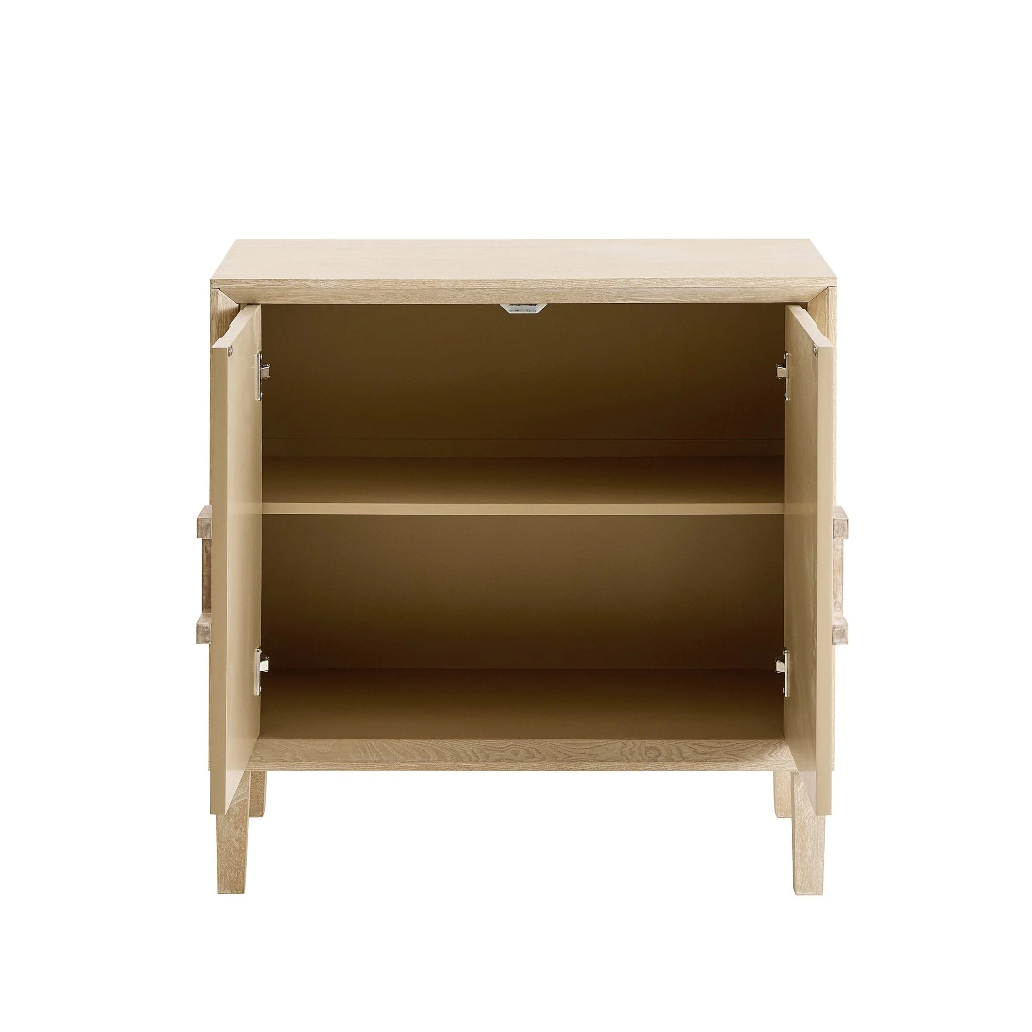 Amaya Ash 2 Door Sideboard - Light Wood - Image 5