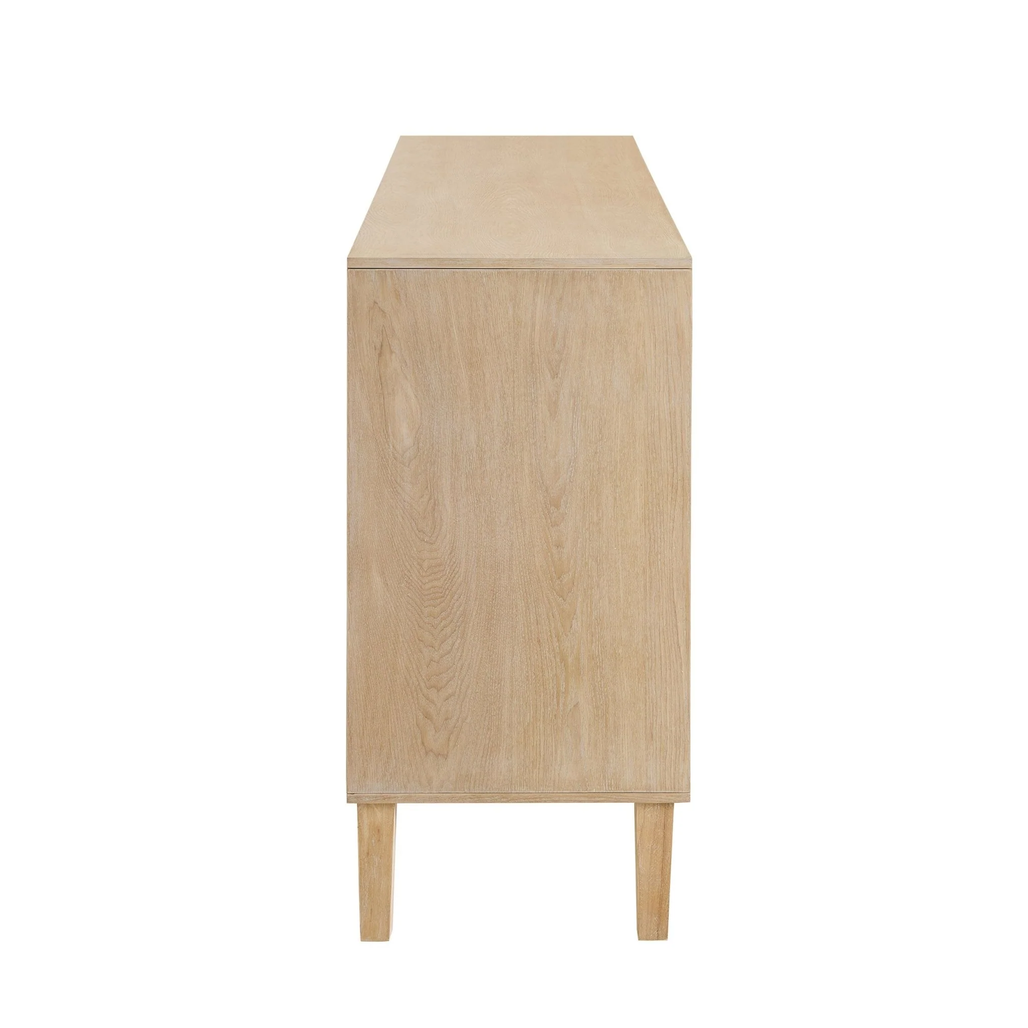 Amaya Ash 4 Door Sideboard - Light Wood - Image 6