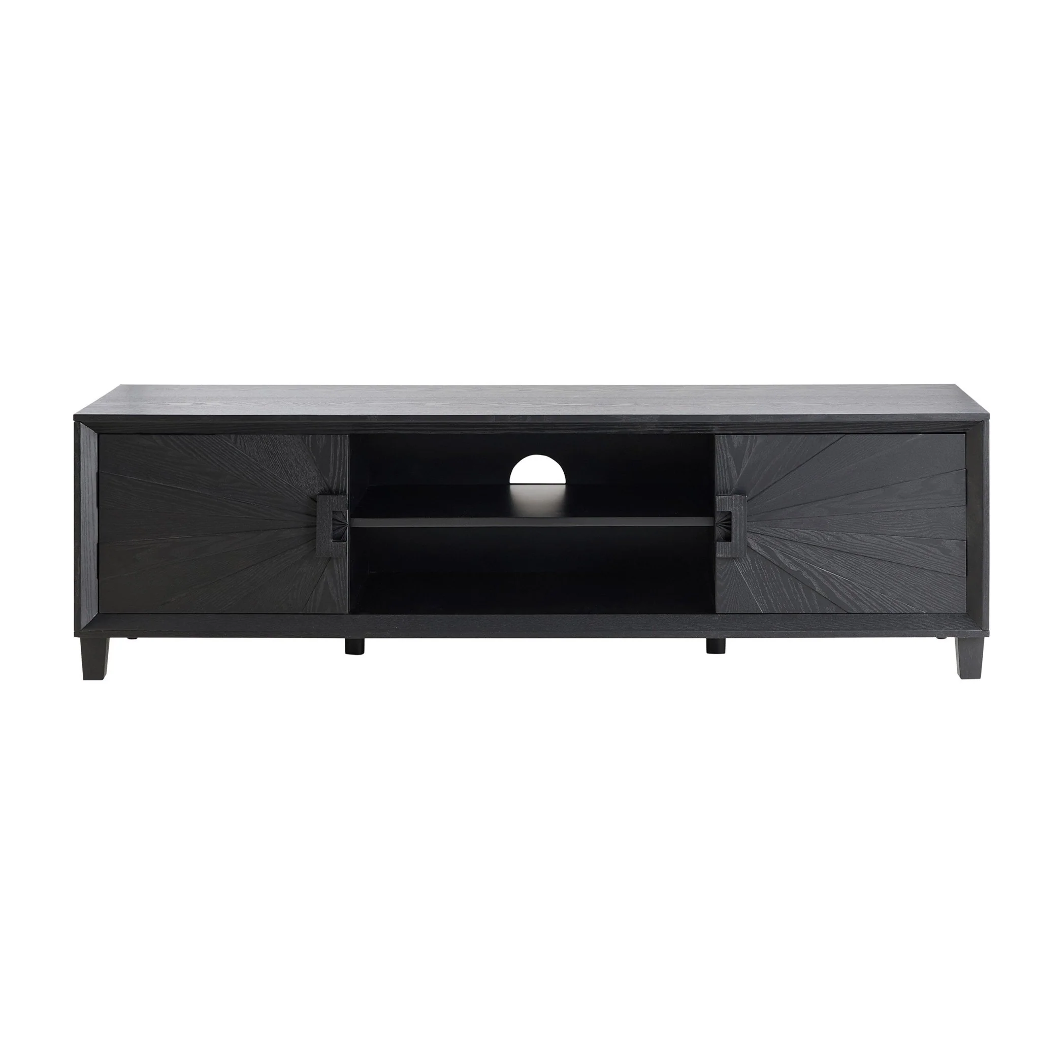 Amaya Ash Tv Unit for TVs up to 65" - Black - Image 3