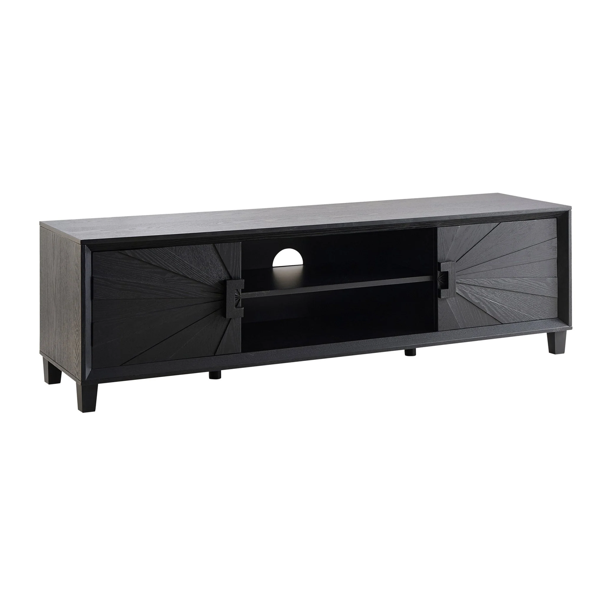Amaya Ash Tv Unit for TVs up to 65" - Black - Image 4