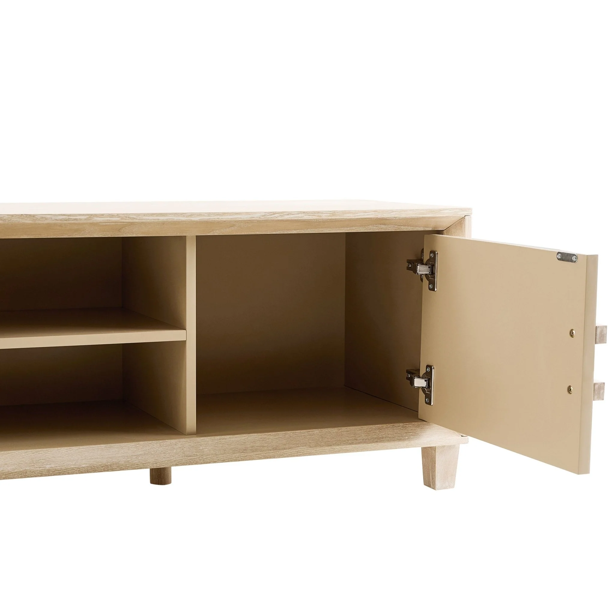 Amaya Ash Tv Unit for TVs up to 65"- Light Wood - Image 5