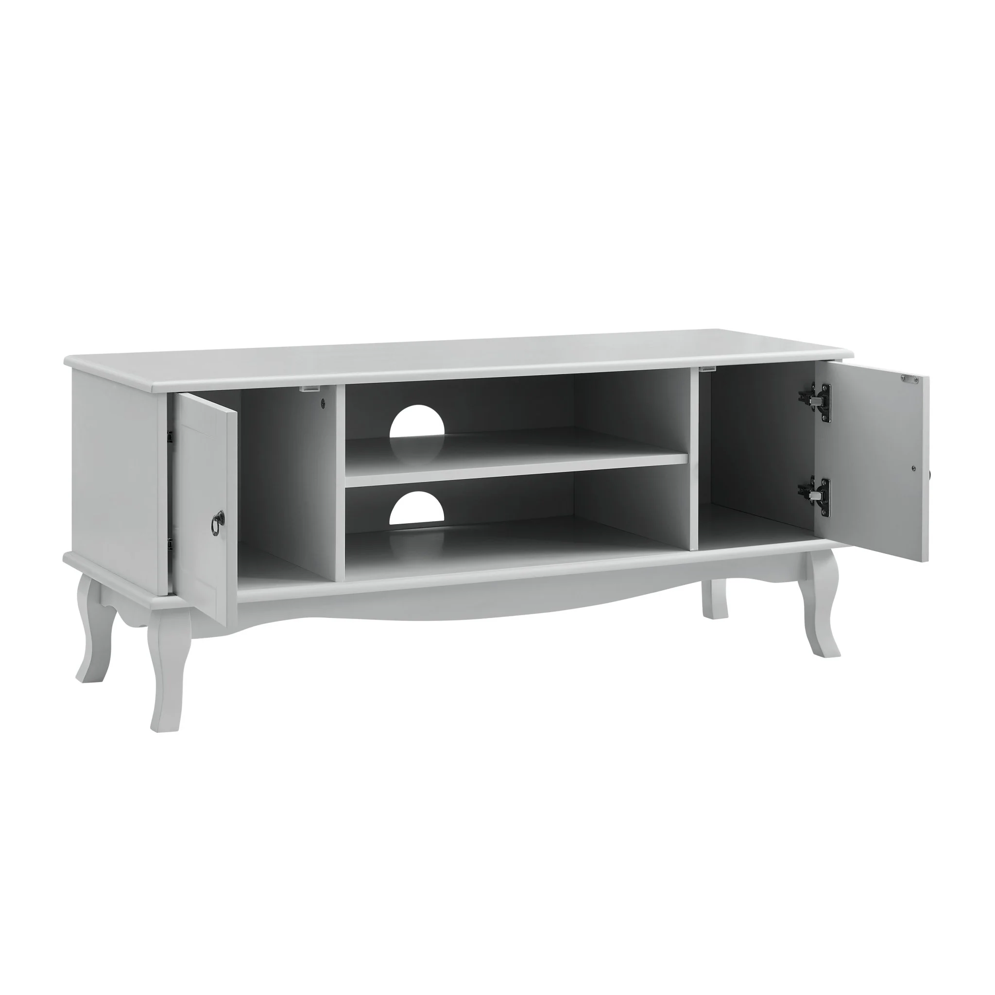 Amelie 3 Piece Living Room Furniture Set - Light Grey - Image 26