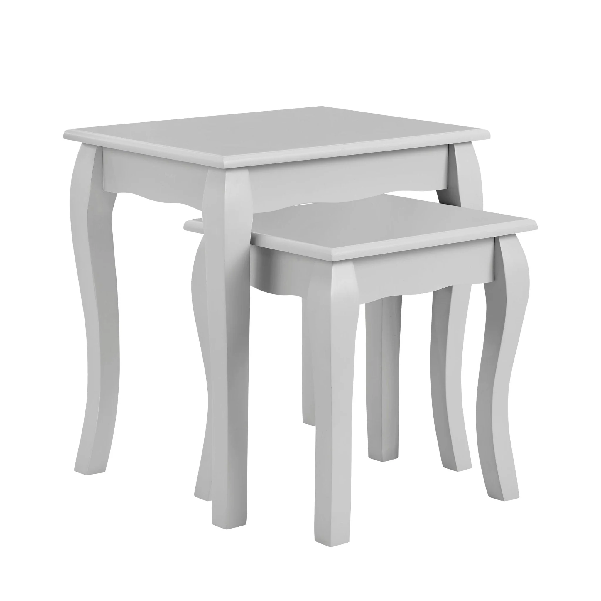 Amelie Nesting Side Table - Light Grey - Image 3