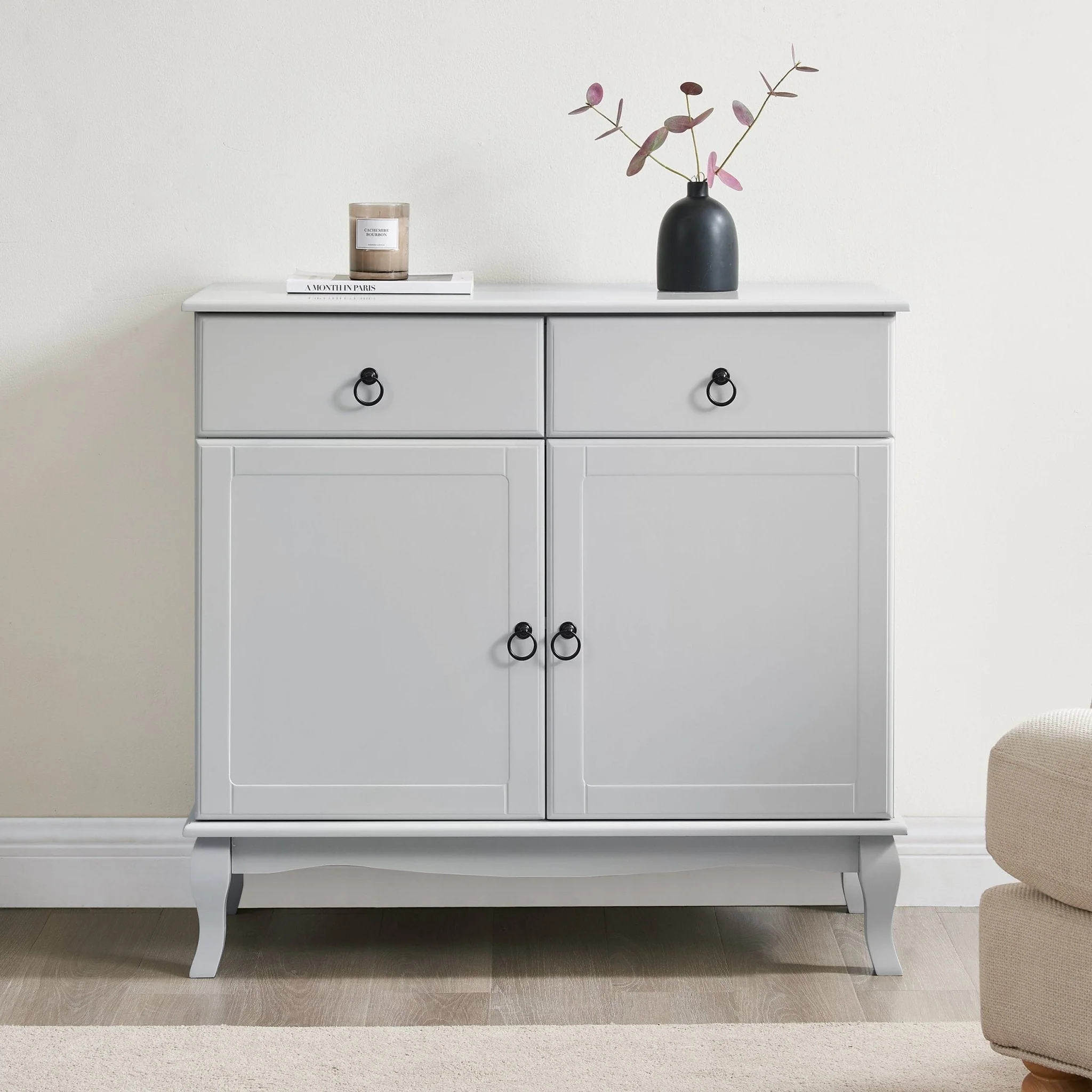 Amelie Sideboard - Light Grey - Image 3