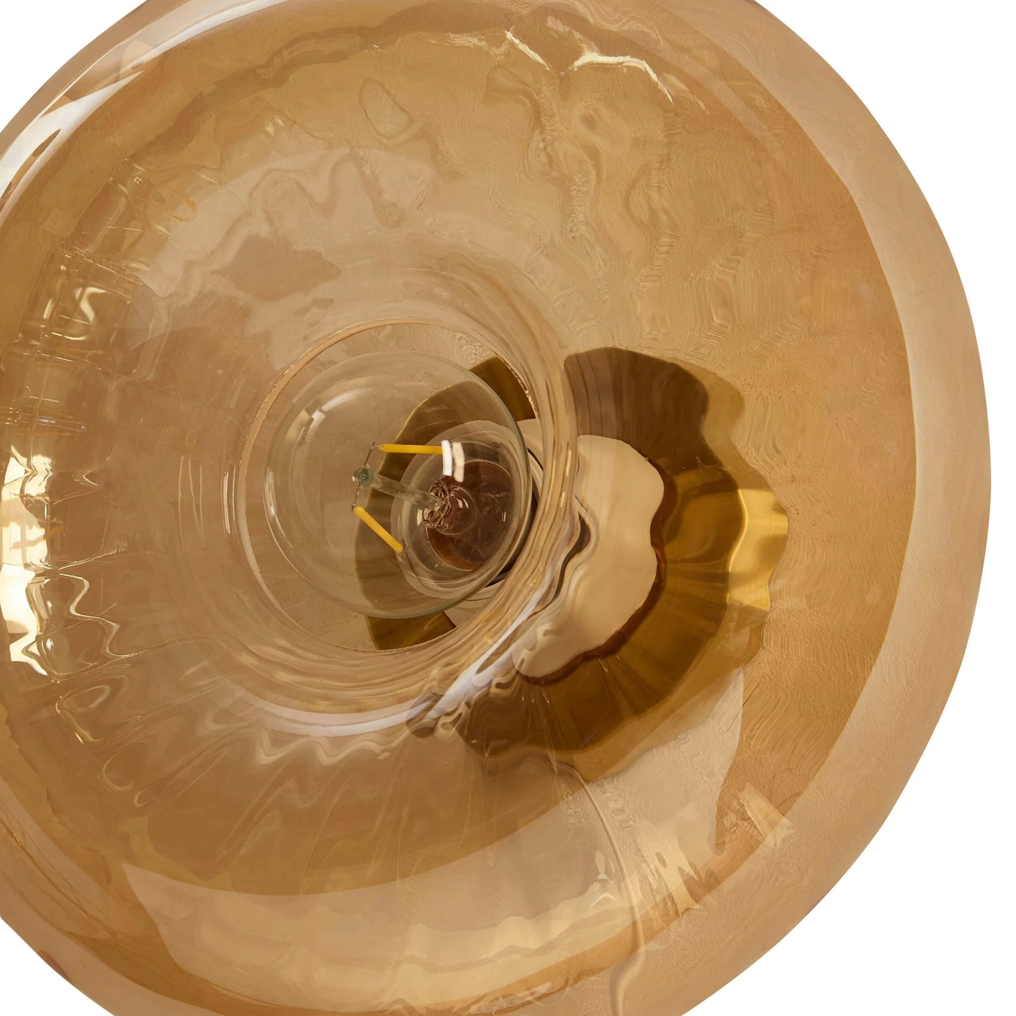Anillo Glass Ring Wall Light - Amber - Image 5