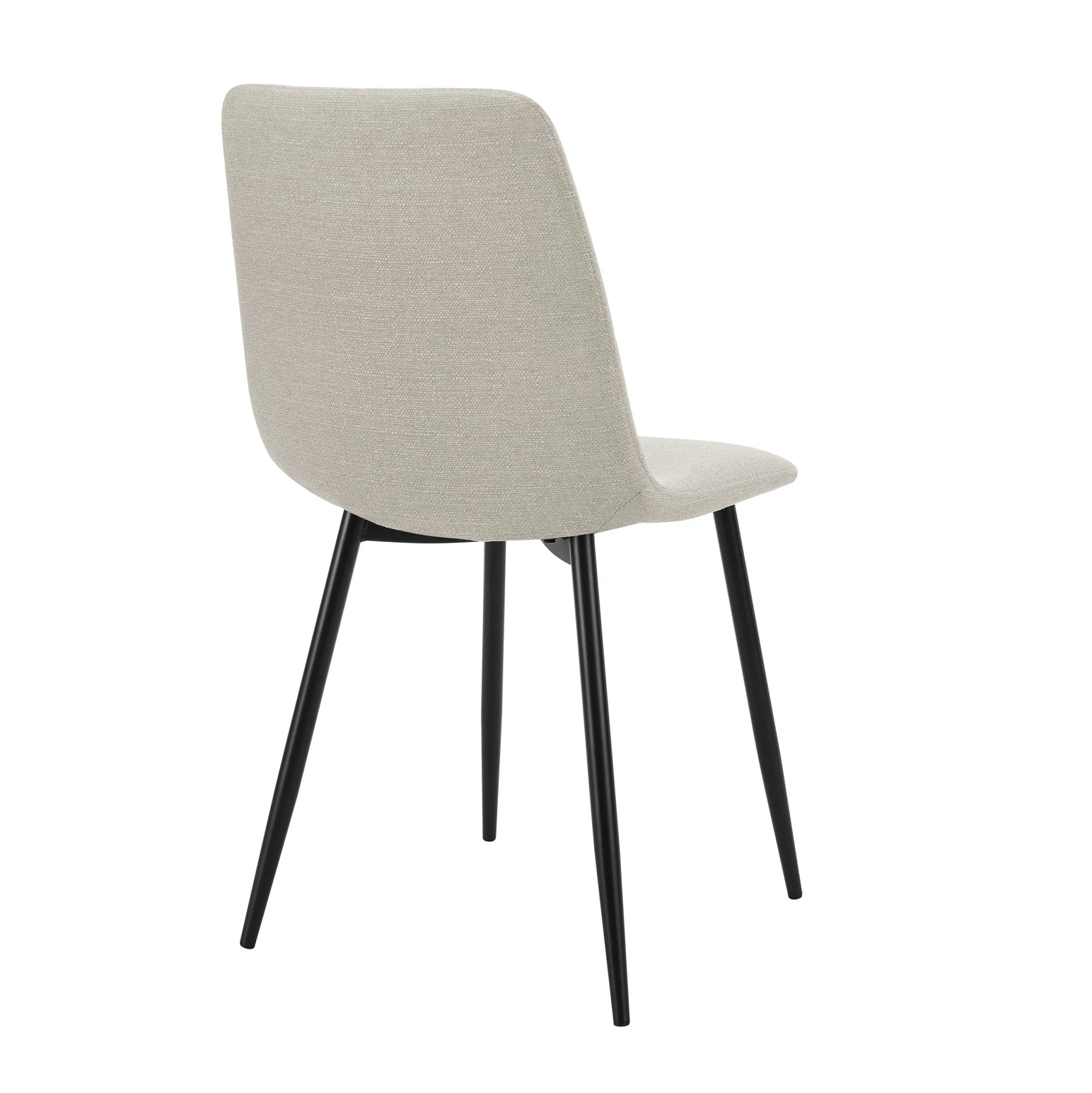Annie Set Of 2 Dining Chairs - Linen - Stone Grey - Image 6