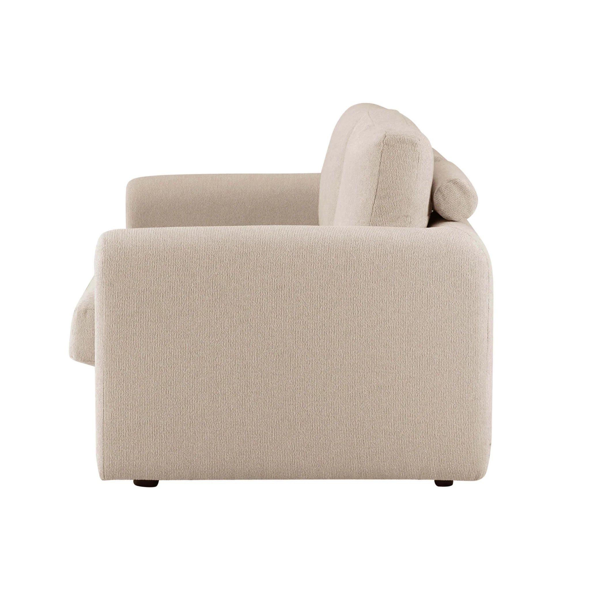 Antalya 2 Seater Sofa - Sand Boucle - Image 5