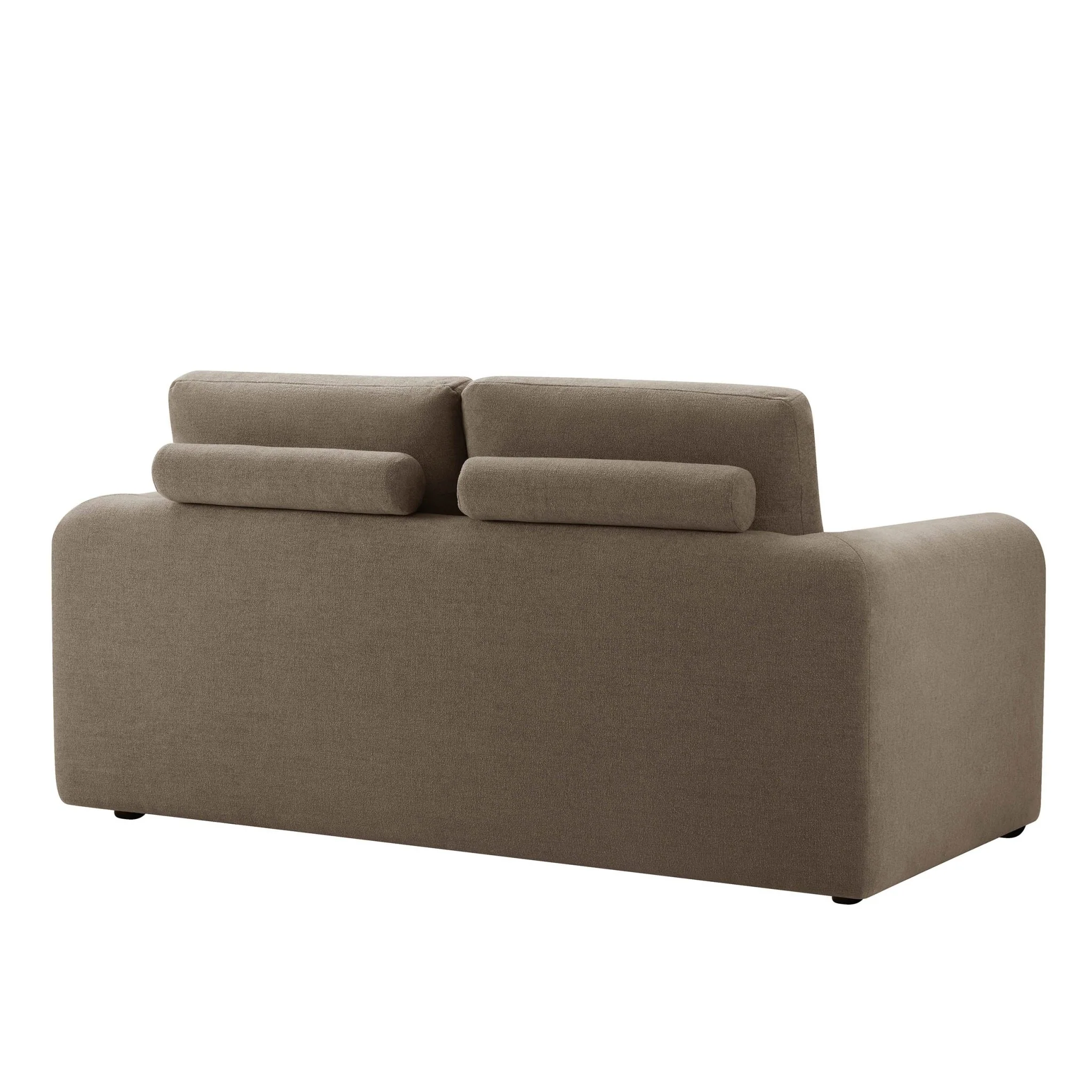 Antalya 2 Seater Sofa - Chenille Mushroom - Image 5