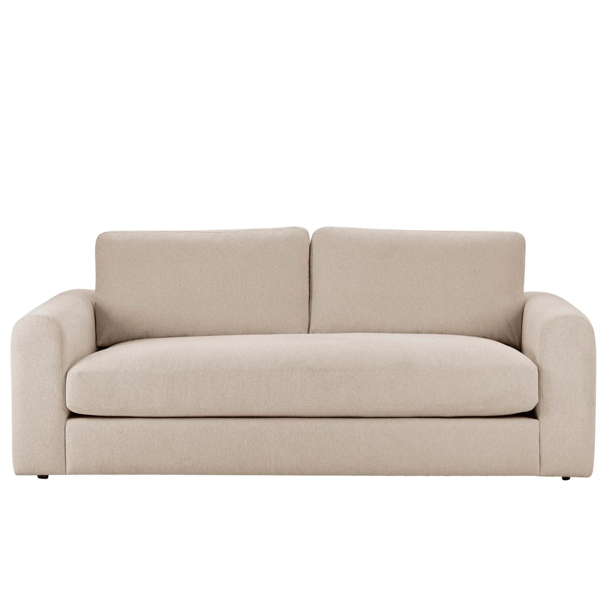 Antalya 3 Seater Sofa - Sand Boucle - Image 4
