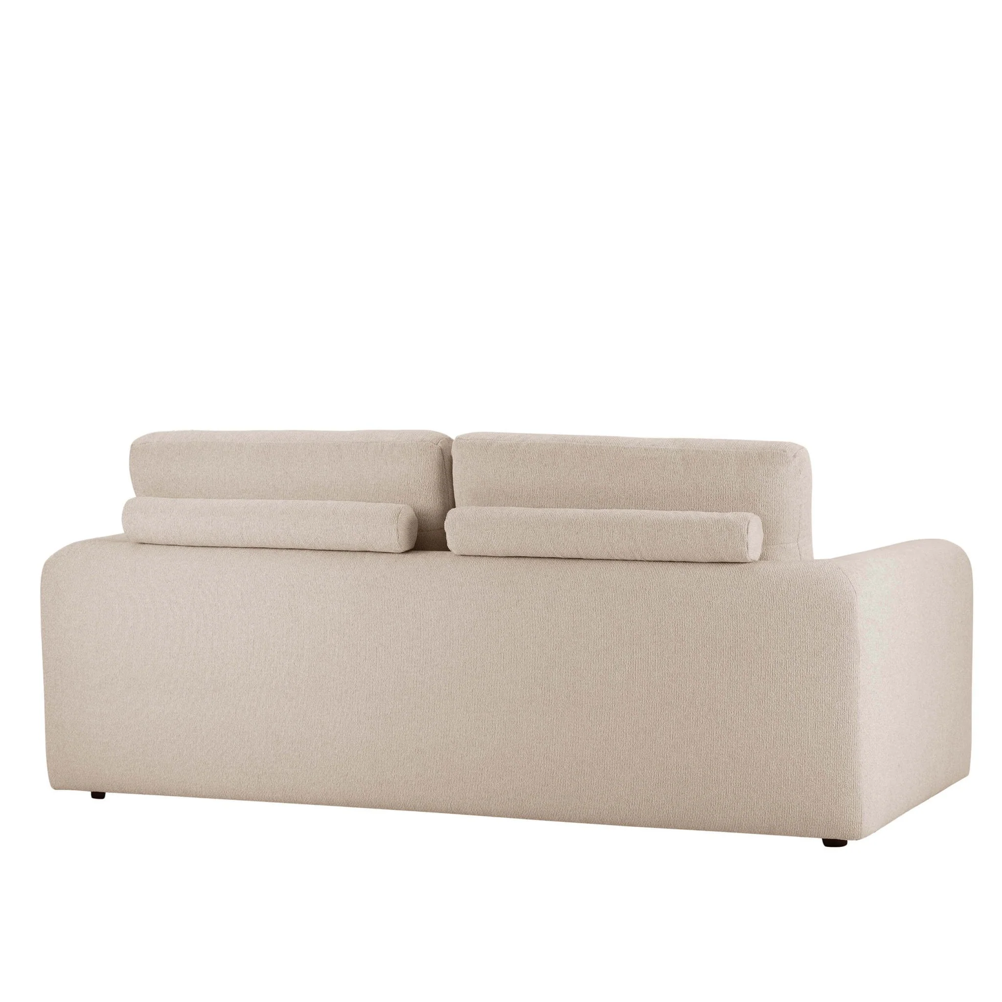 Antalya 3 Seater Sofa - Sand Boucle - Image 5