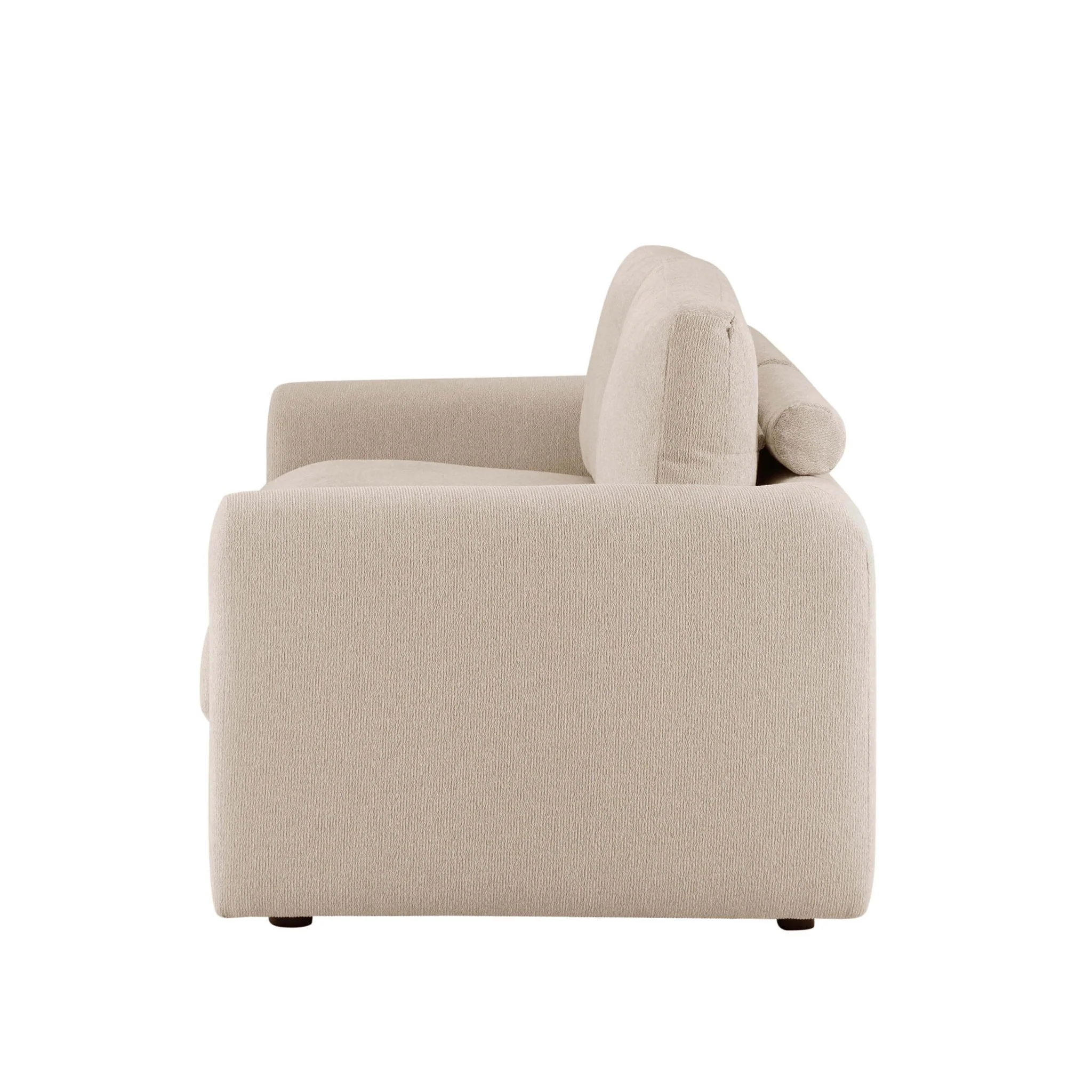 Antalya 3 Seater Sofa - Sand Boucle - Image 6