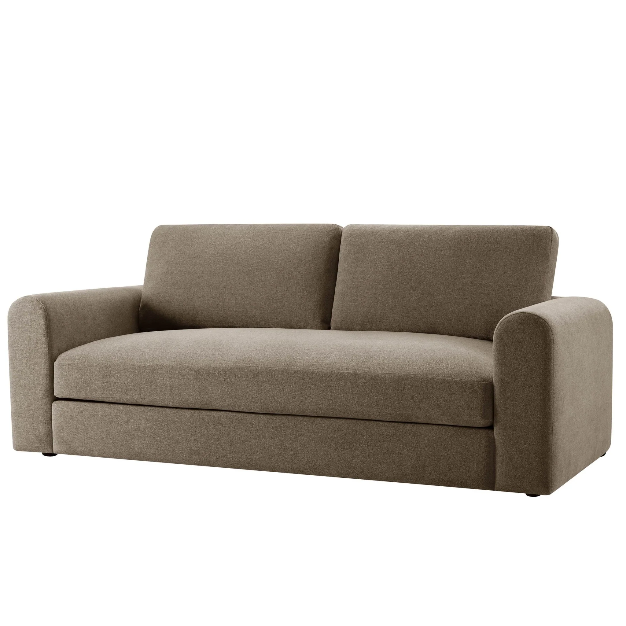 Antalya 3 Seater Sofa - Chenille Mushroom - Image 2
