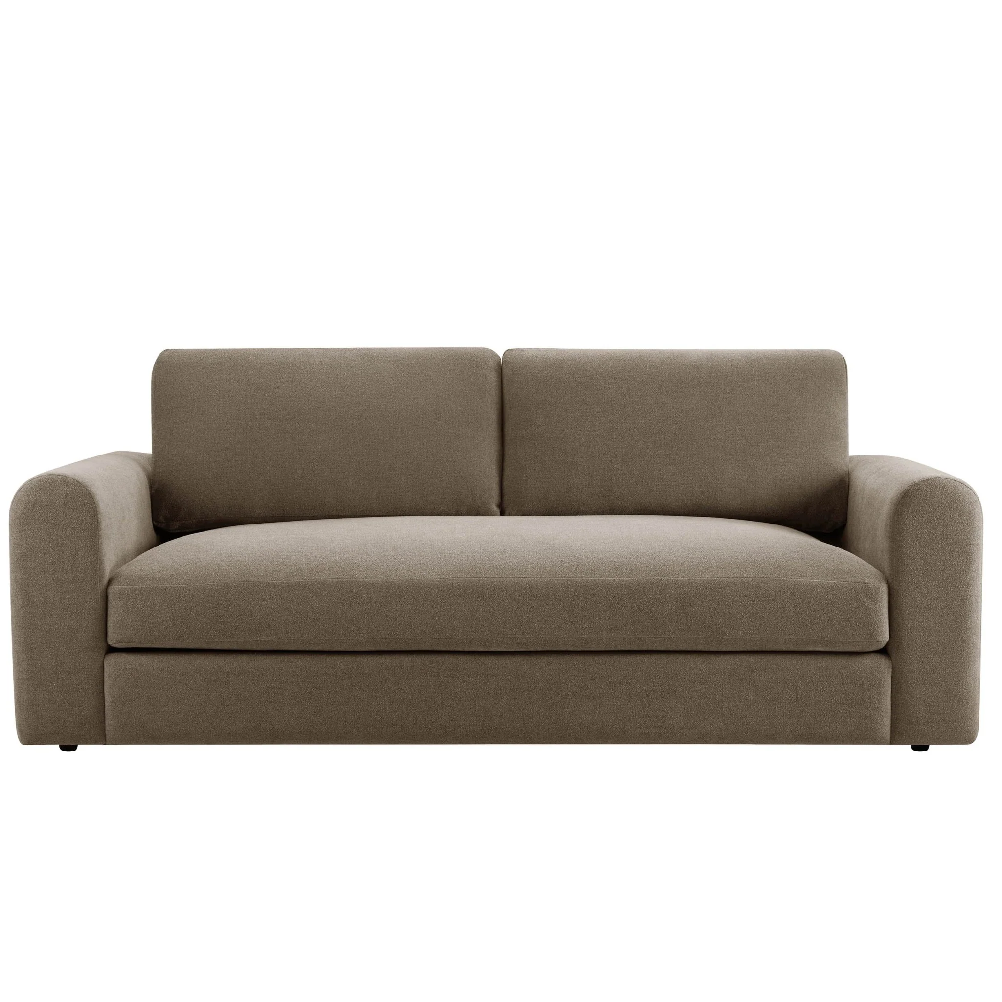 Antalya 3 Seater Sofa - Chenille Mushroom - Image 3