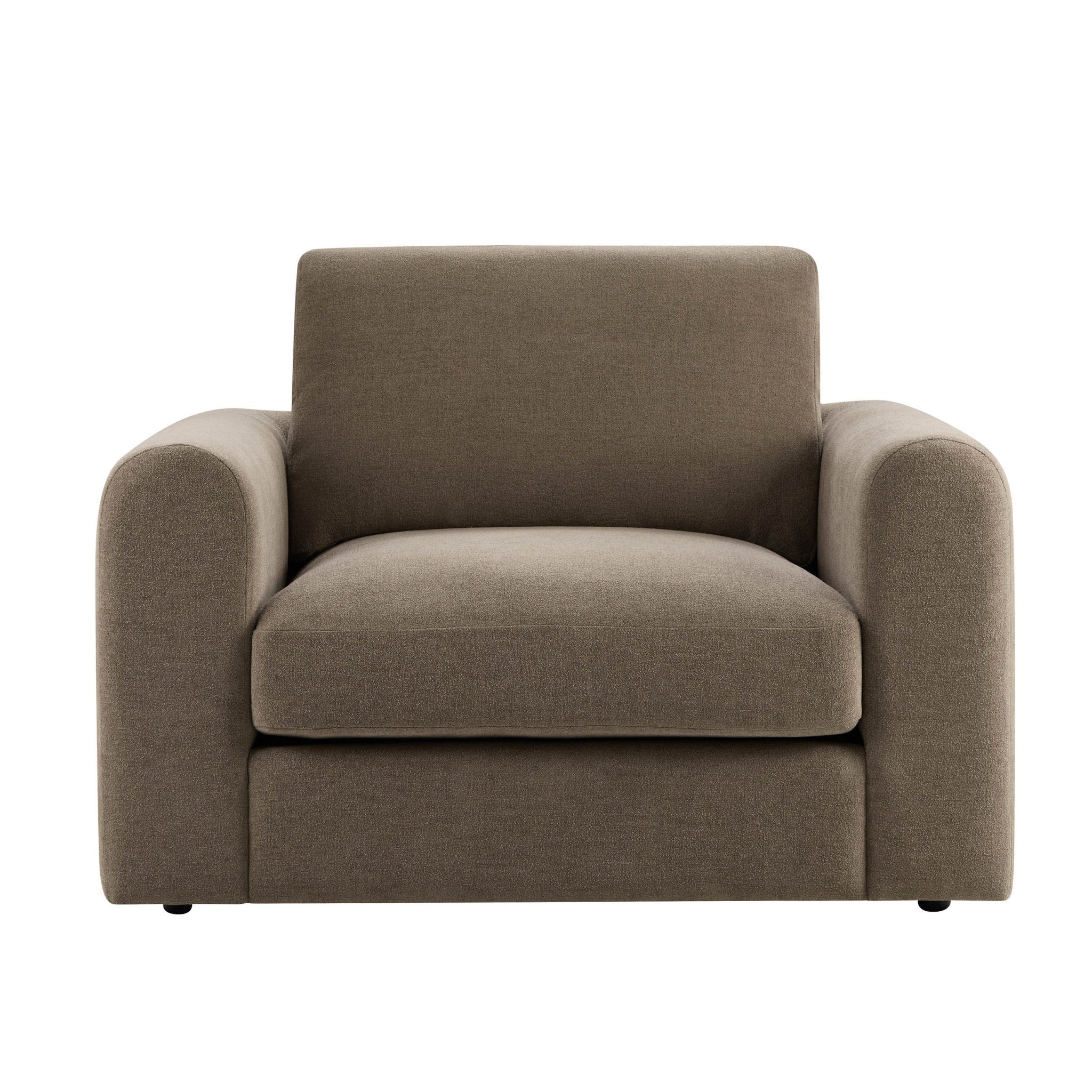 Antalya Loveseat - Chenille Mushroom - Image 2
