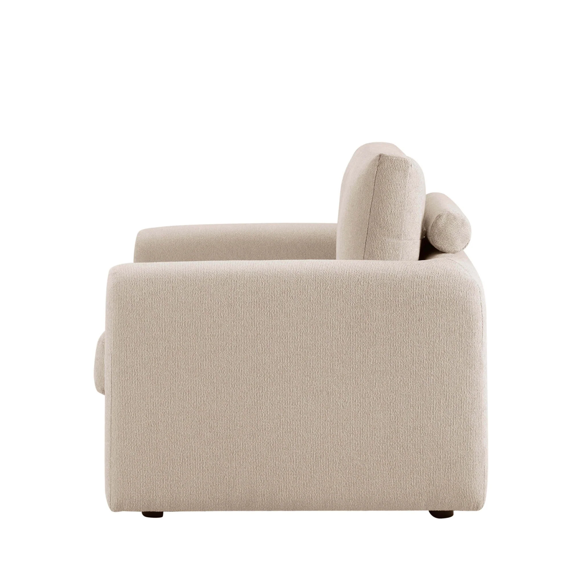Antalya Loveseat - Sand Boucle - Image 6
