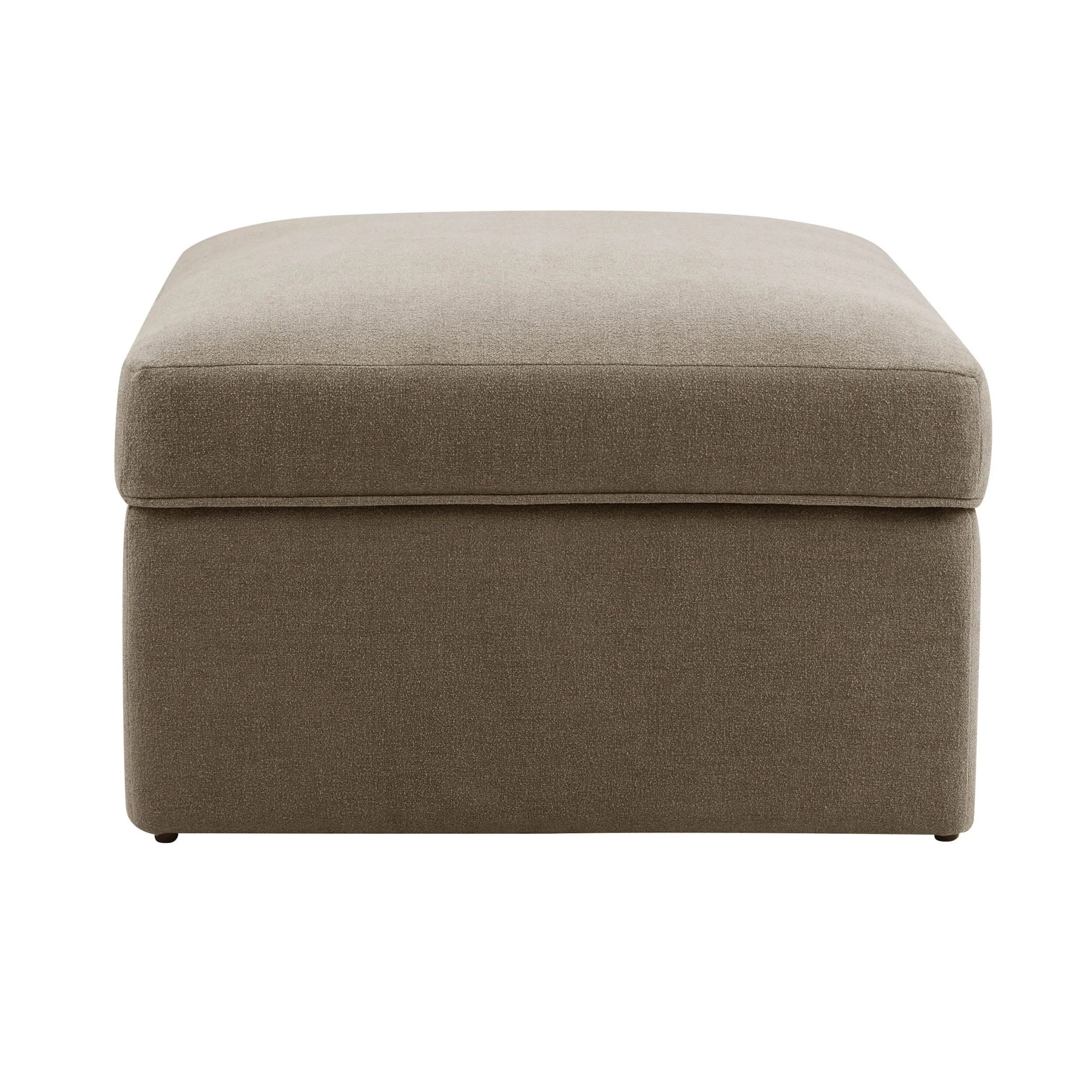 Antalya Storage Ottoman Pouffe - Chenille Mushroom - Image 3