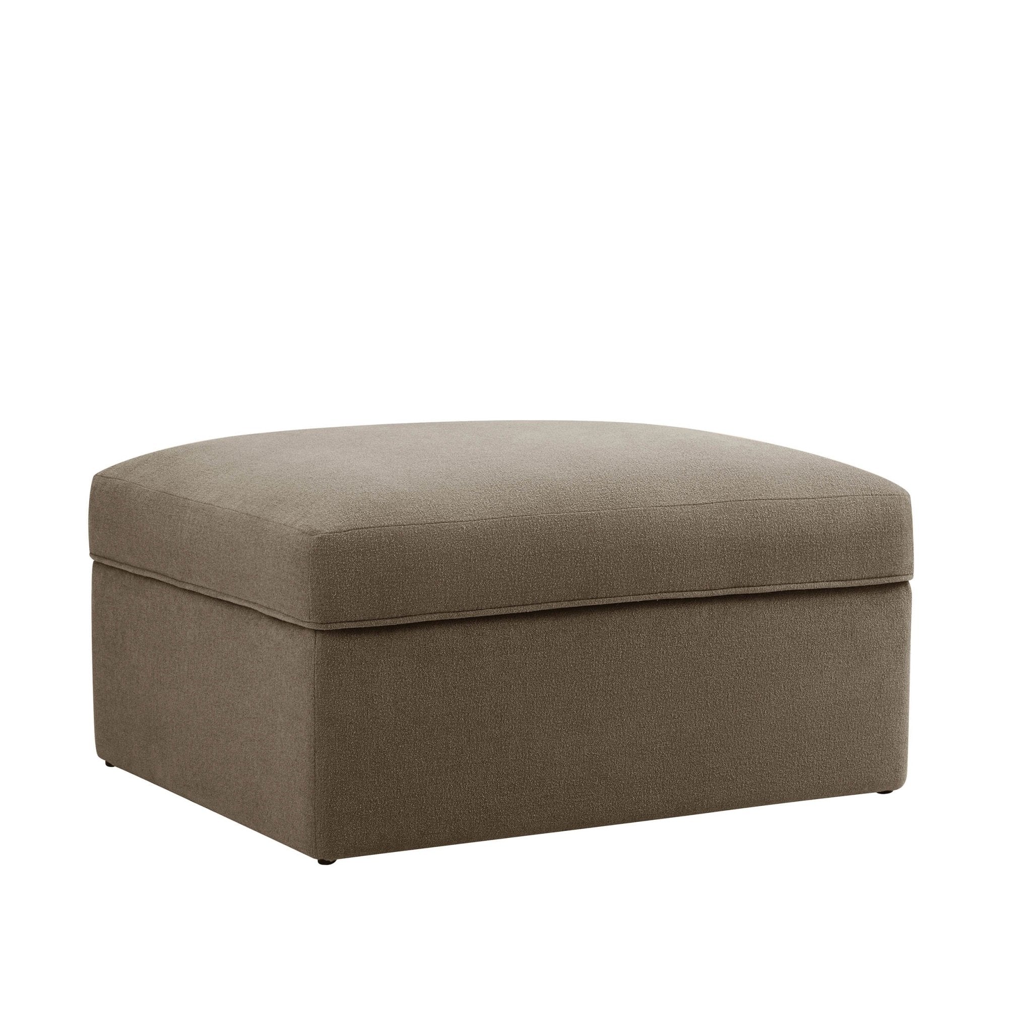 Antalya Storage Ottoman Pouffe - Chenille Mushroom - Image 4