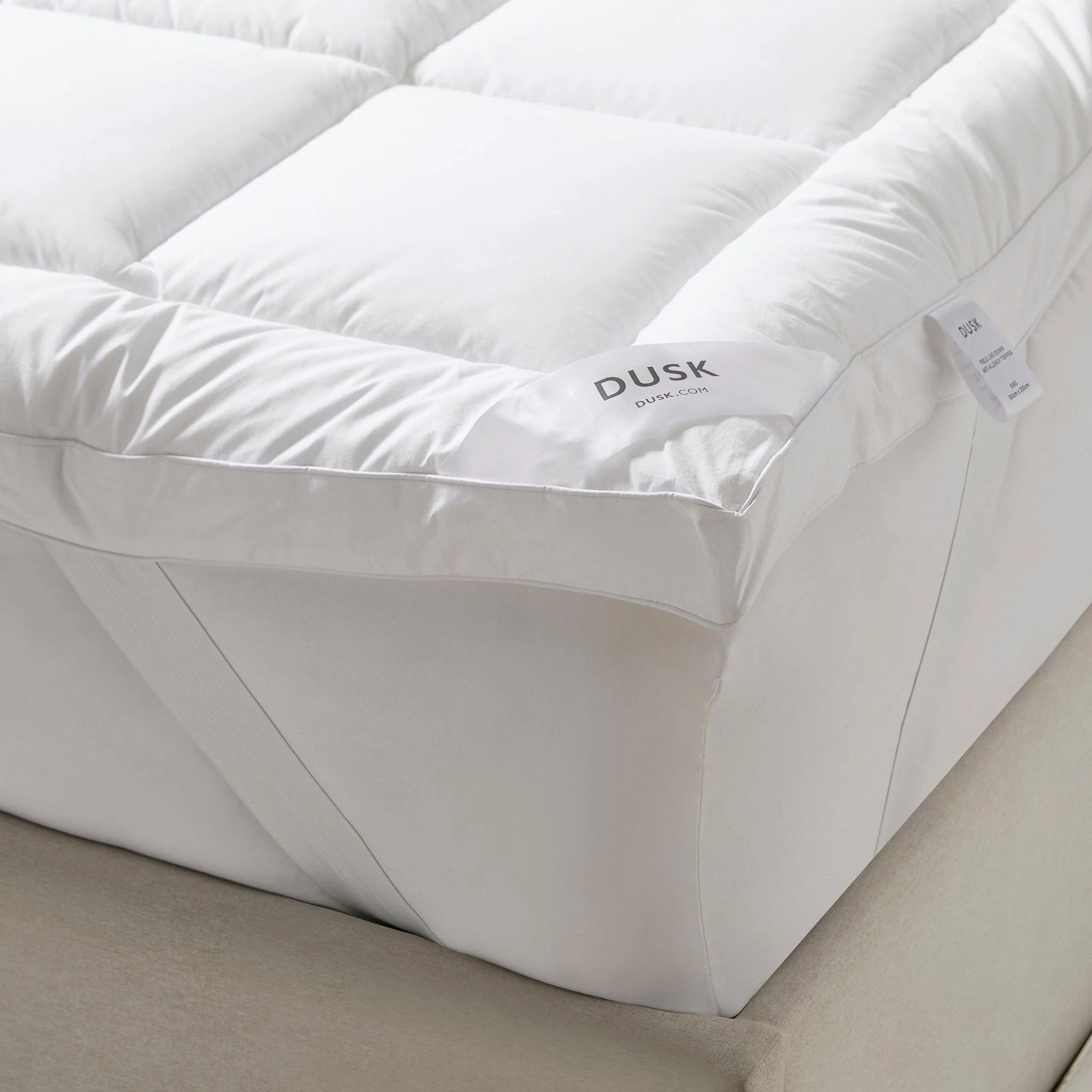 Anti-Allergy Feels Like Down Mattress Topper