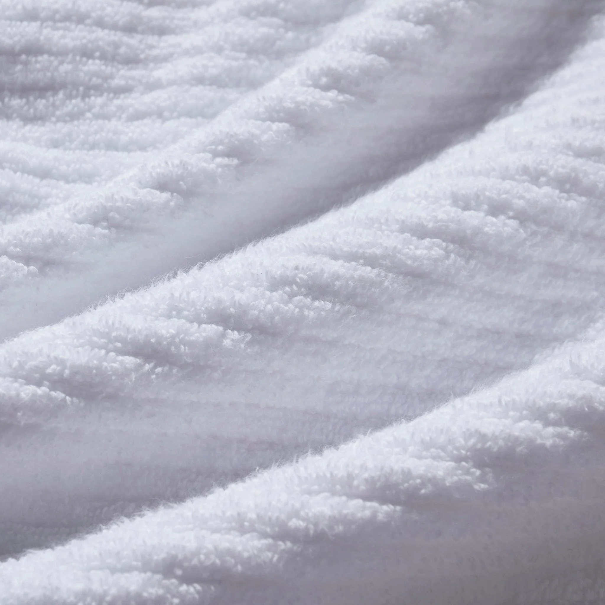 Antigua Soft Fine Ribbed Towel Collection - White - Image 4